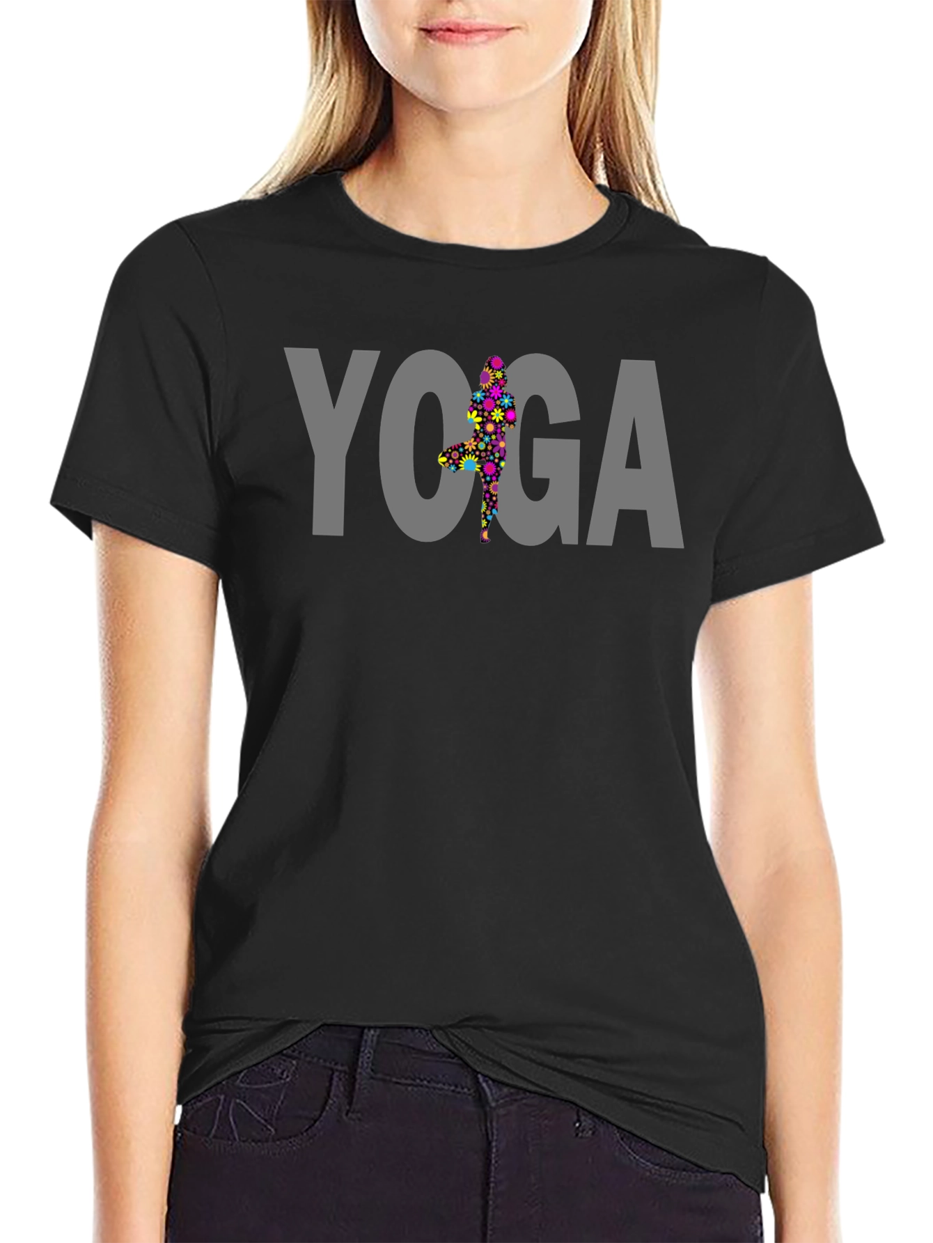 Yoga Pose Graphic T-Shirt - Mens