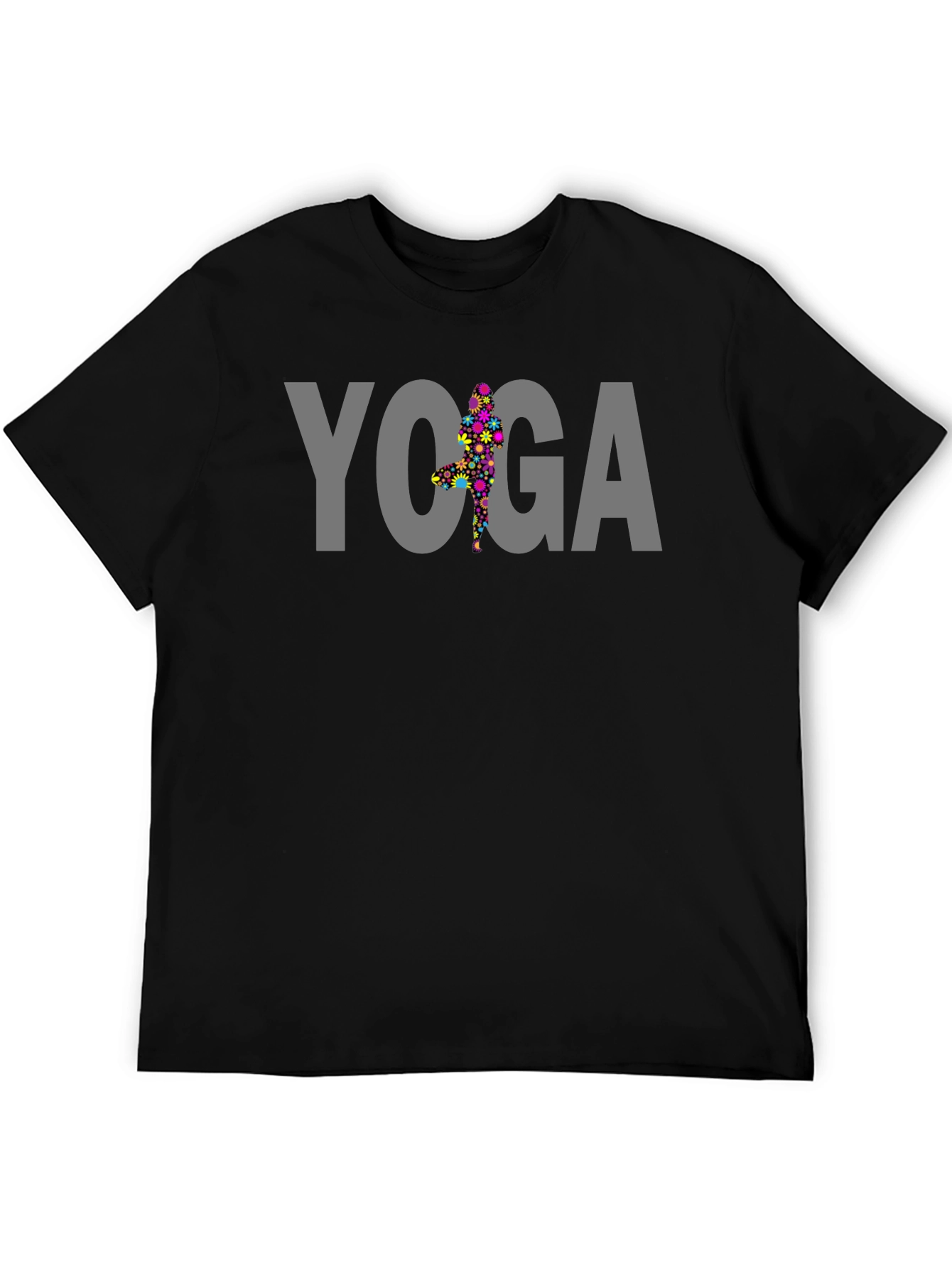 Yoga Pose Graphic T-Shirt - Mens
