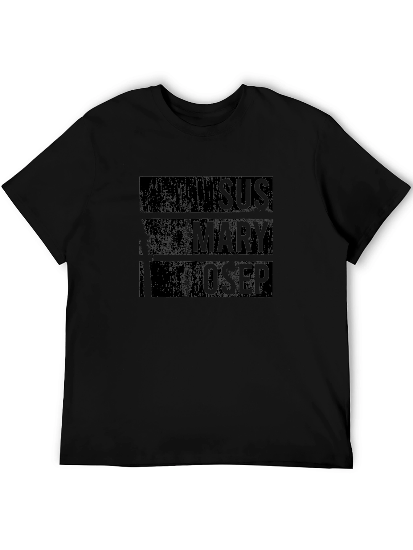 SUS MARY OSEP Graphic T-Shirt - Black
