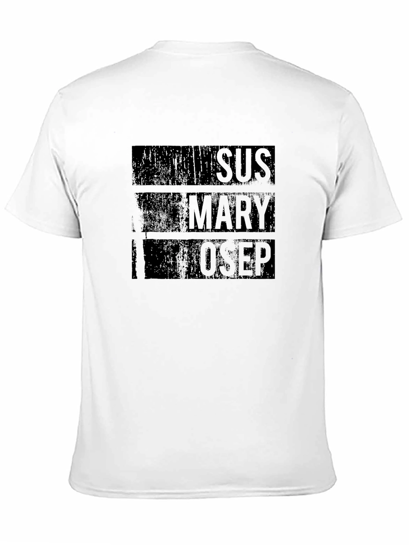 SUS MARY OSEP Graphic T-Shirt - Black