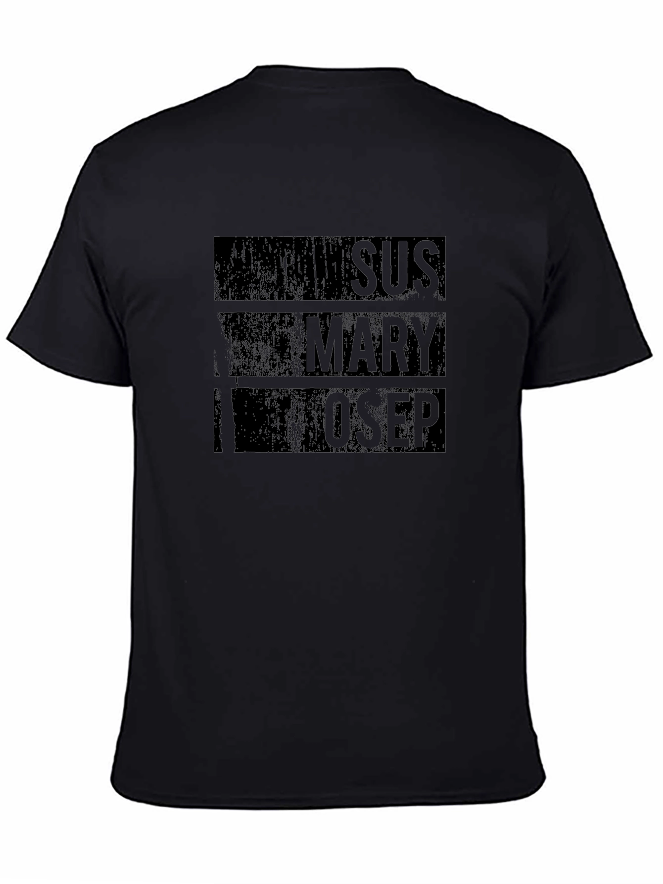 SUS MARY OSEP Graphic T-Shirt - Black