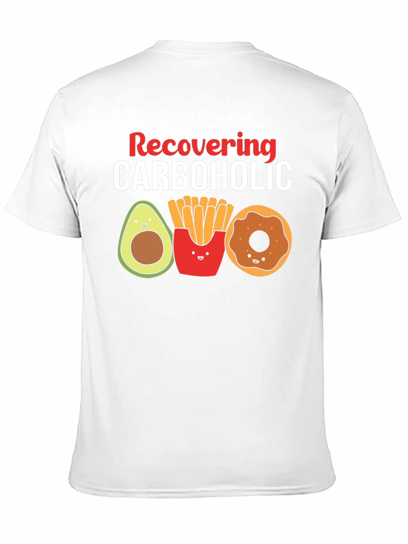 Recovering Carboholic Graphic T-Shirt