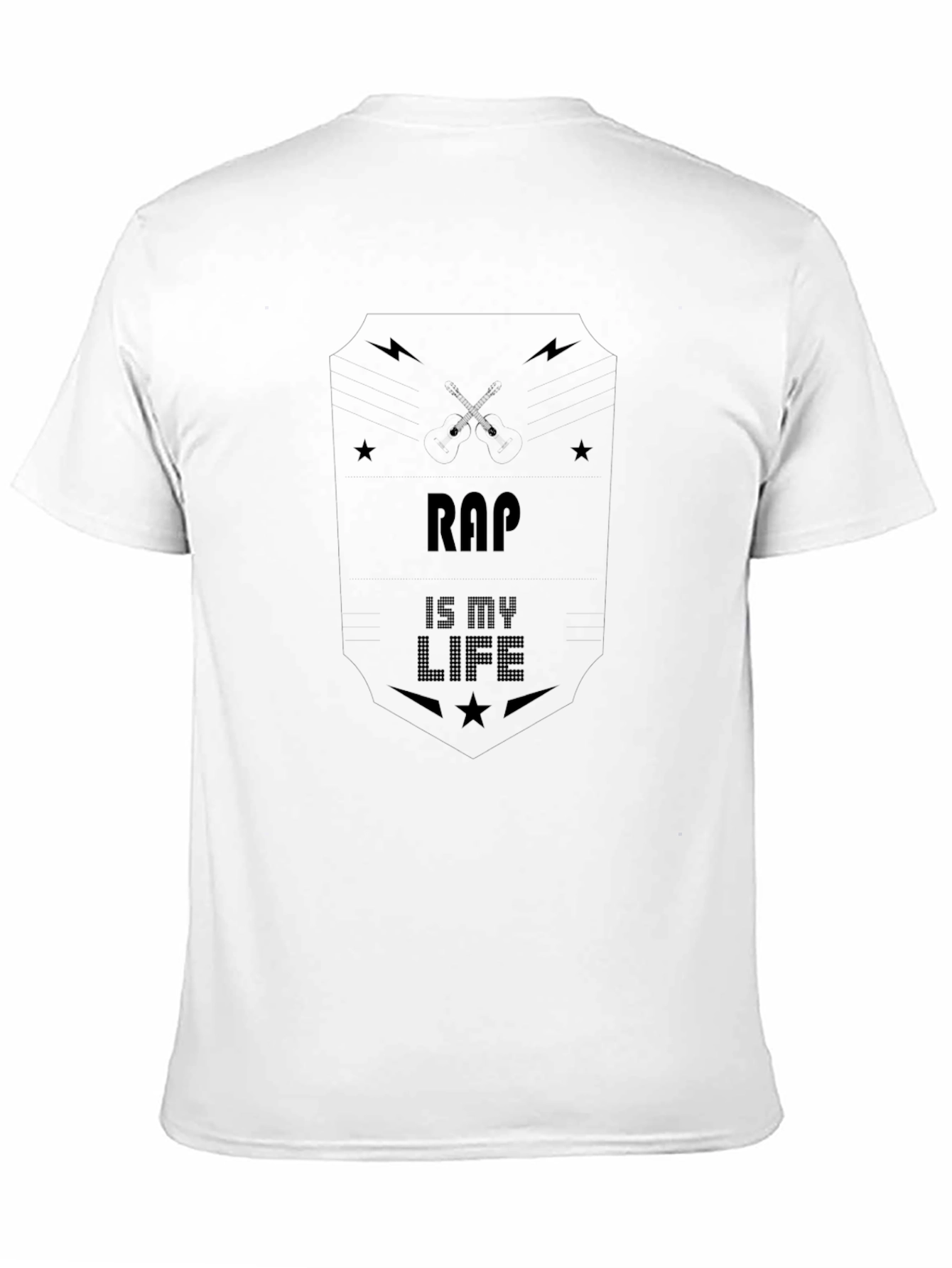 Rap Is My Life T-Shirt - Music Lover Tee