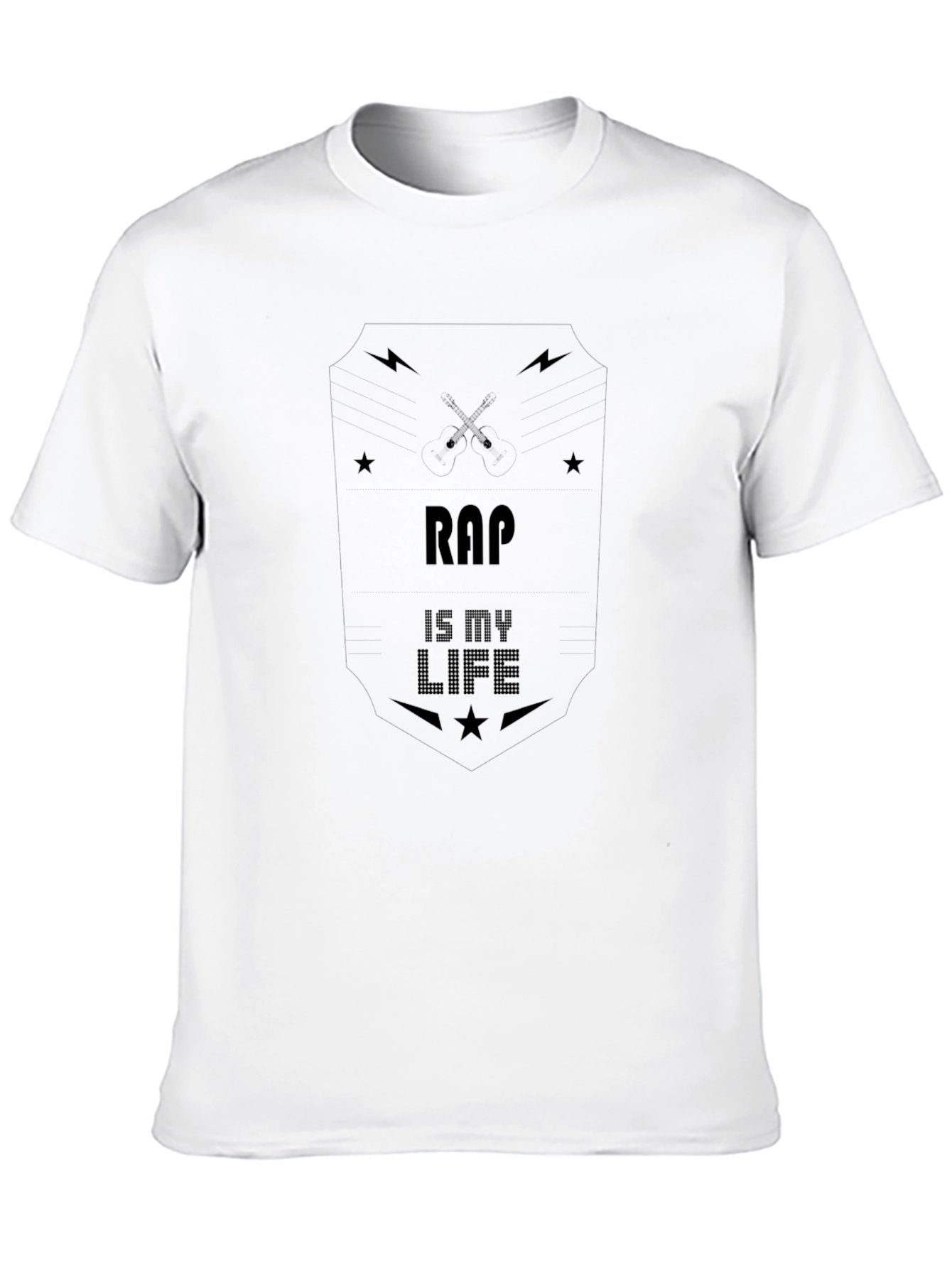 Rap Is My Life T-Shirt - Music Lover Tee