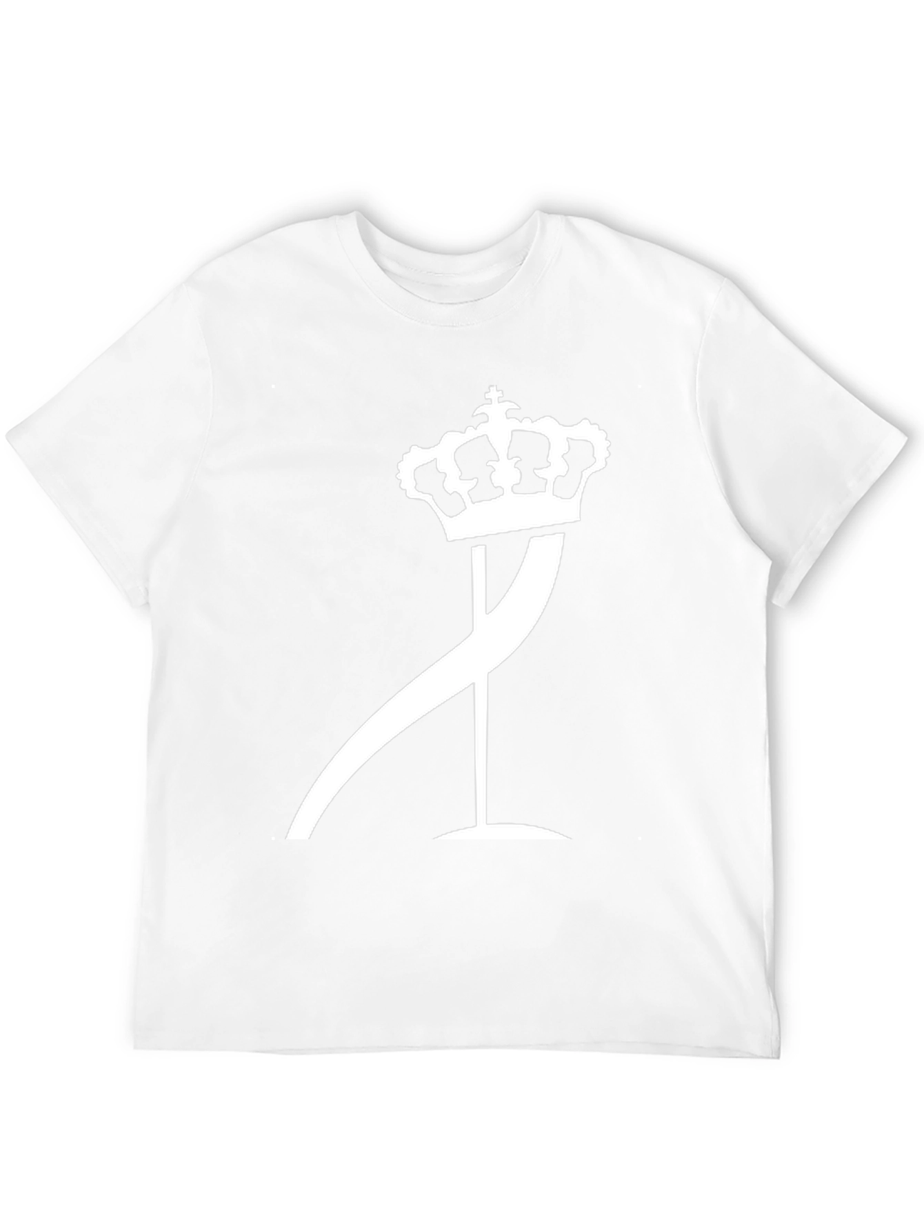Crown and Curve Graphic Black T-Shirt