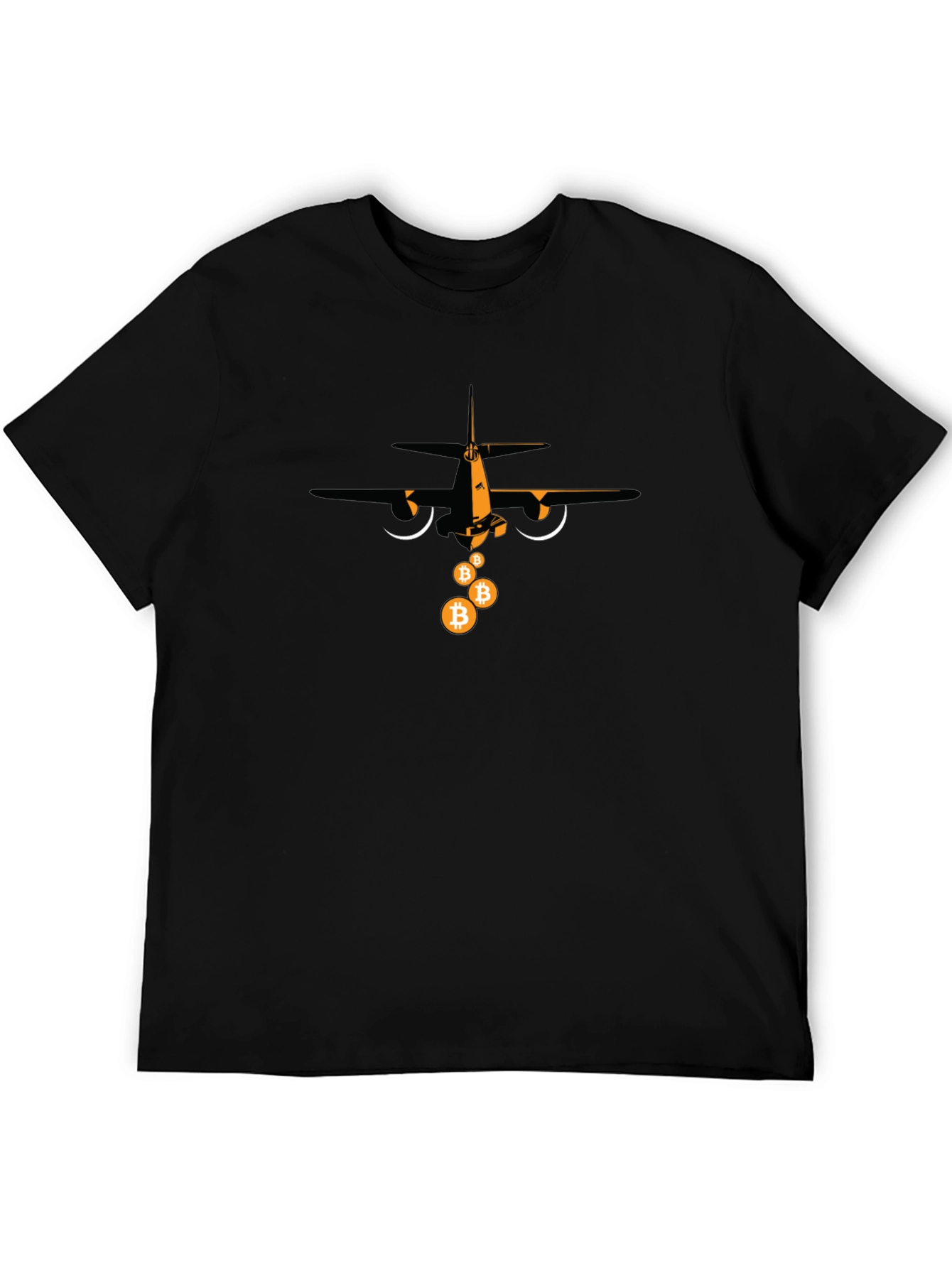 Bitcoin Bomber T-Shirt - Crypto Currency Tee