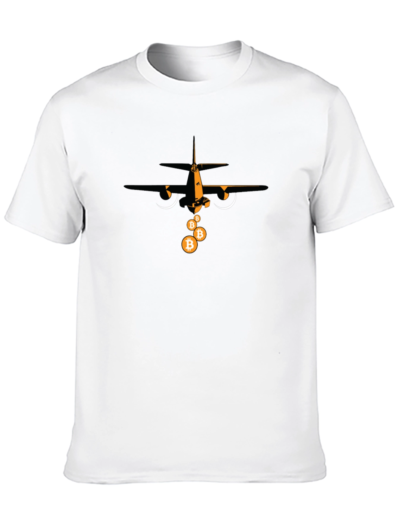 Bitcoin Bomber T-Shirt - Crypto Currency Tee