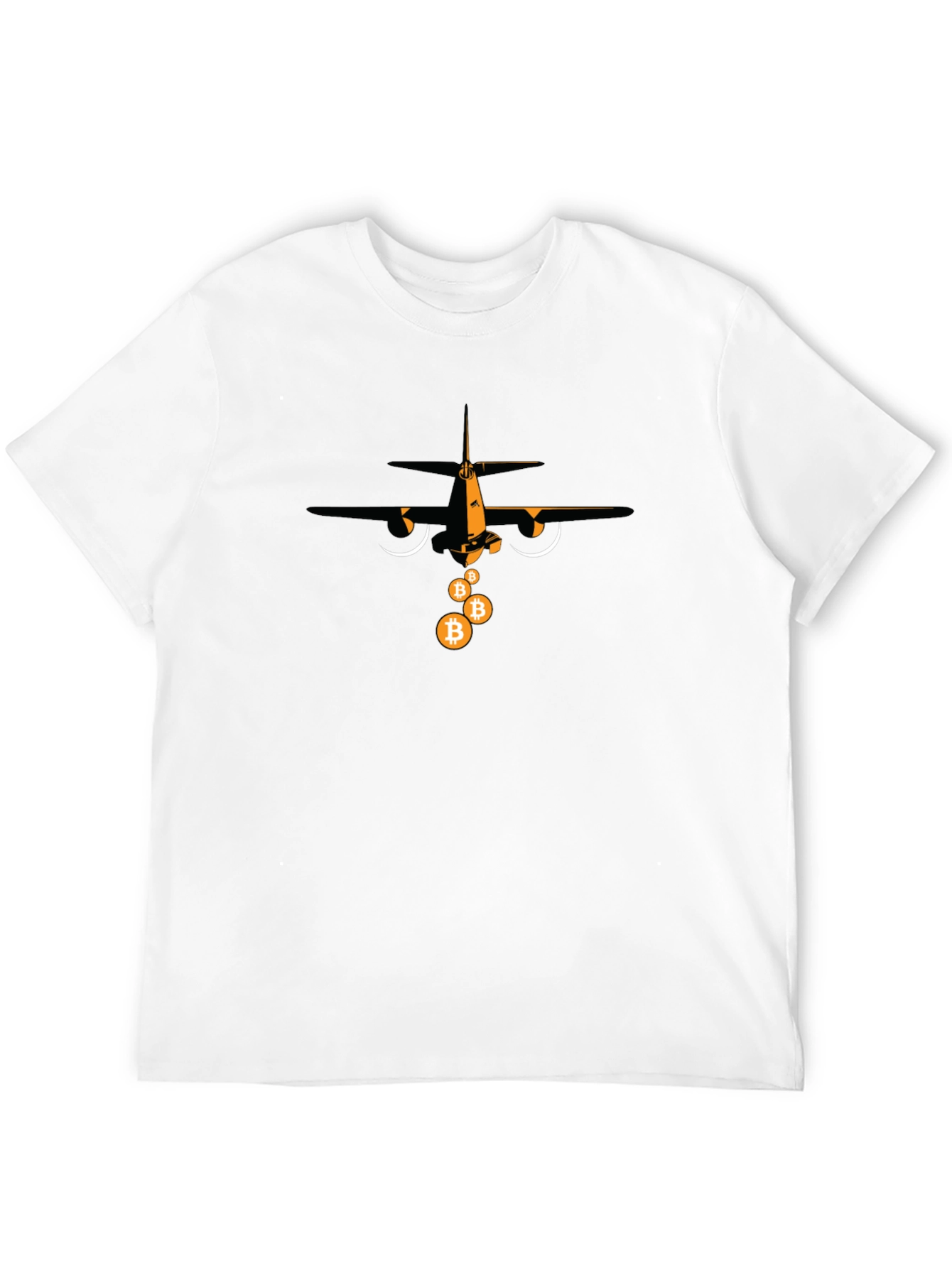 Bitcoin Bomber T-Shirt - Crypto Currency Tee