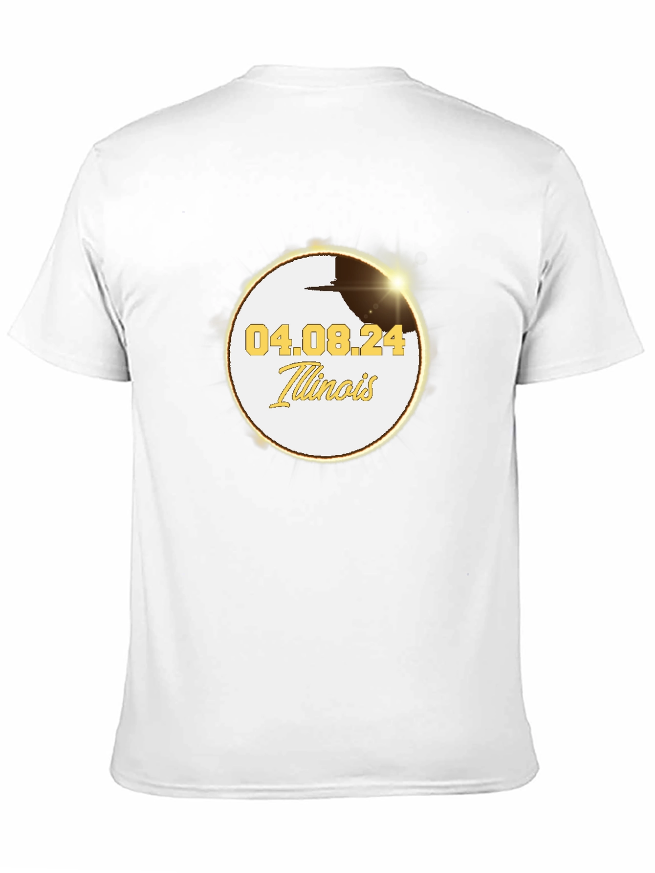 Illinois Eclipse 2024 T-Shirt - April 8th