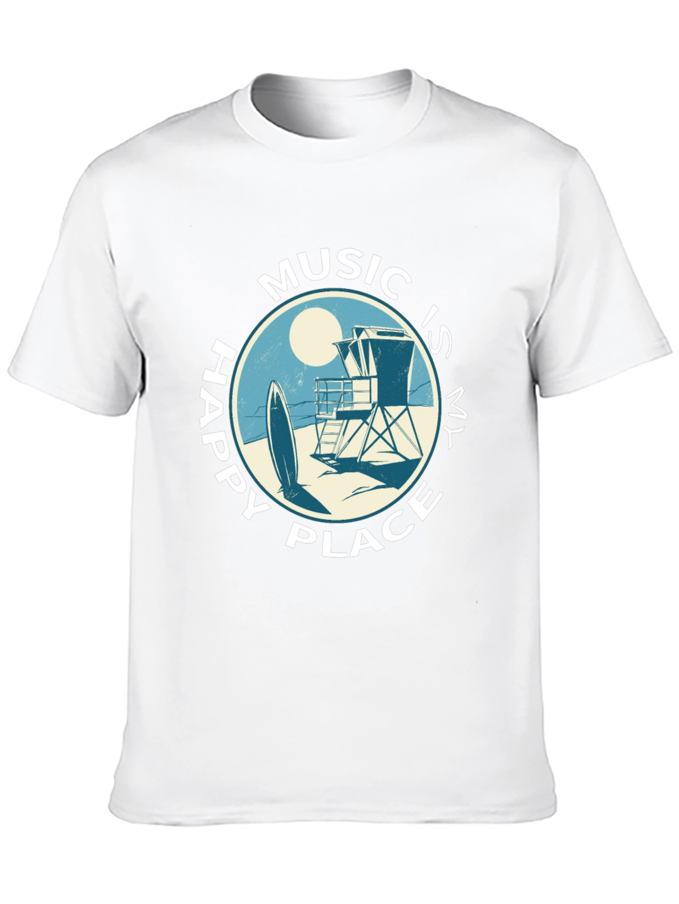 Music Is My Happy Place T-Shirt