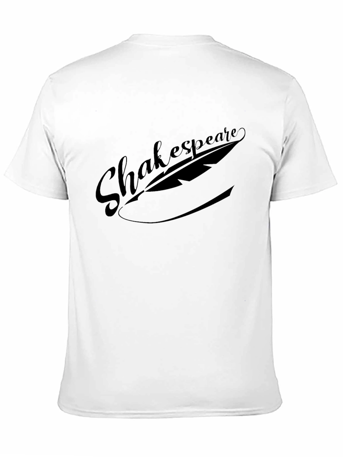 Shakespeare Quill Black T-Shirt