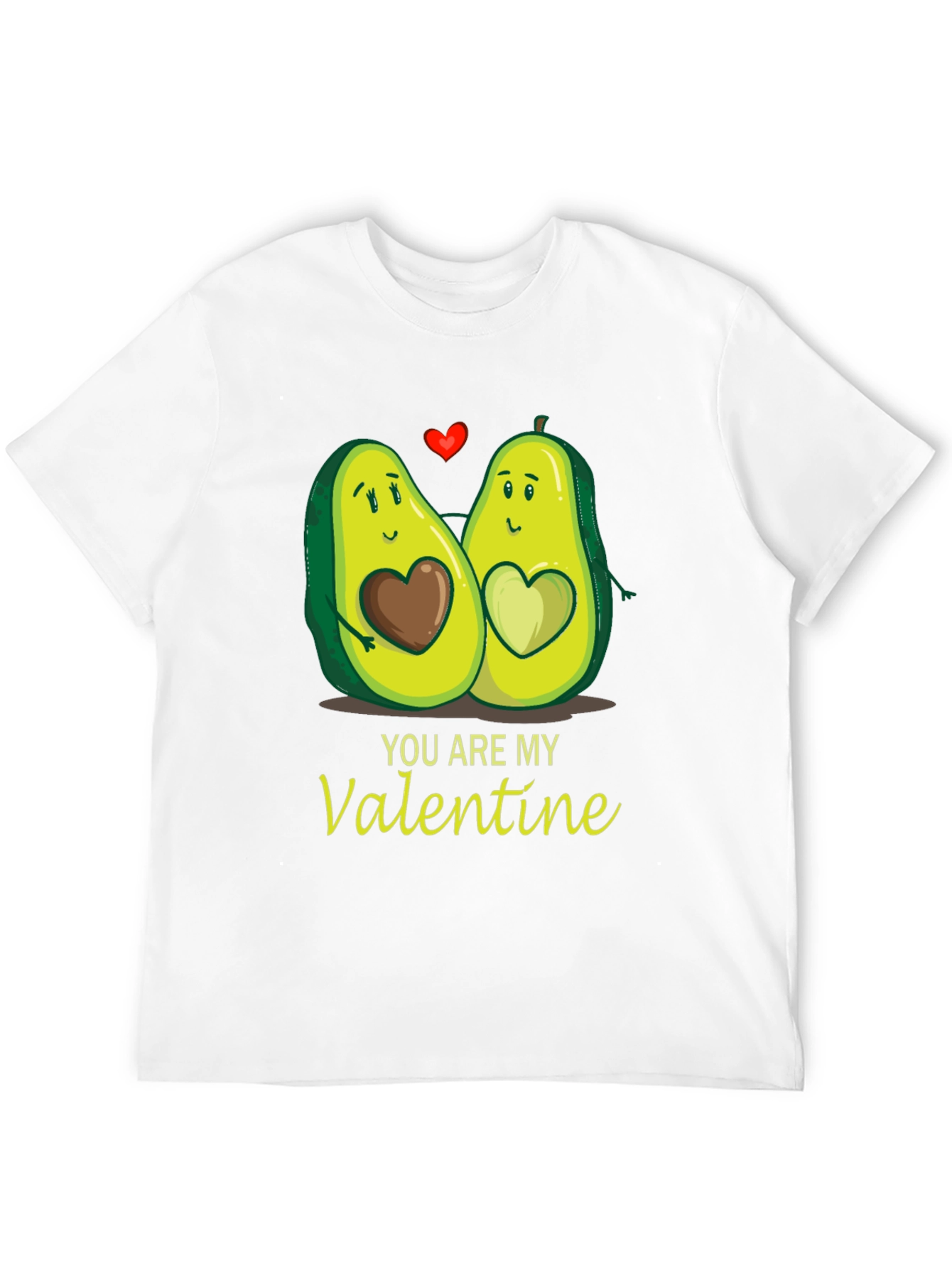 Avocado Valentines Day T-Shirt - You Are My Valentine