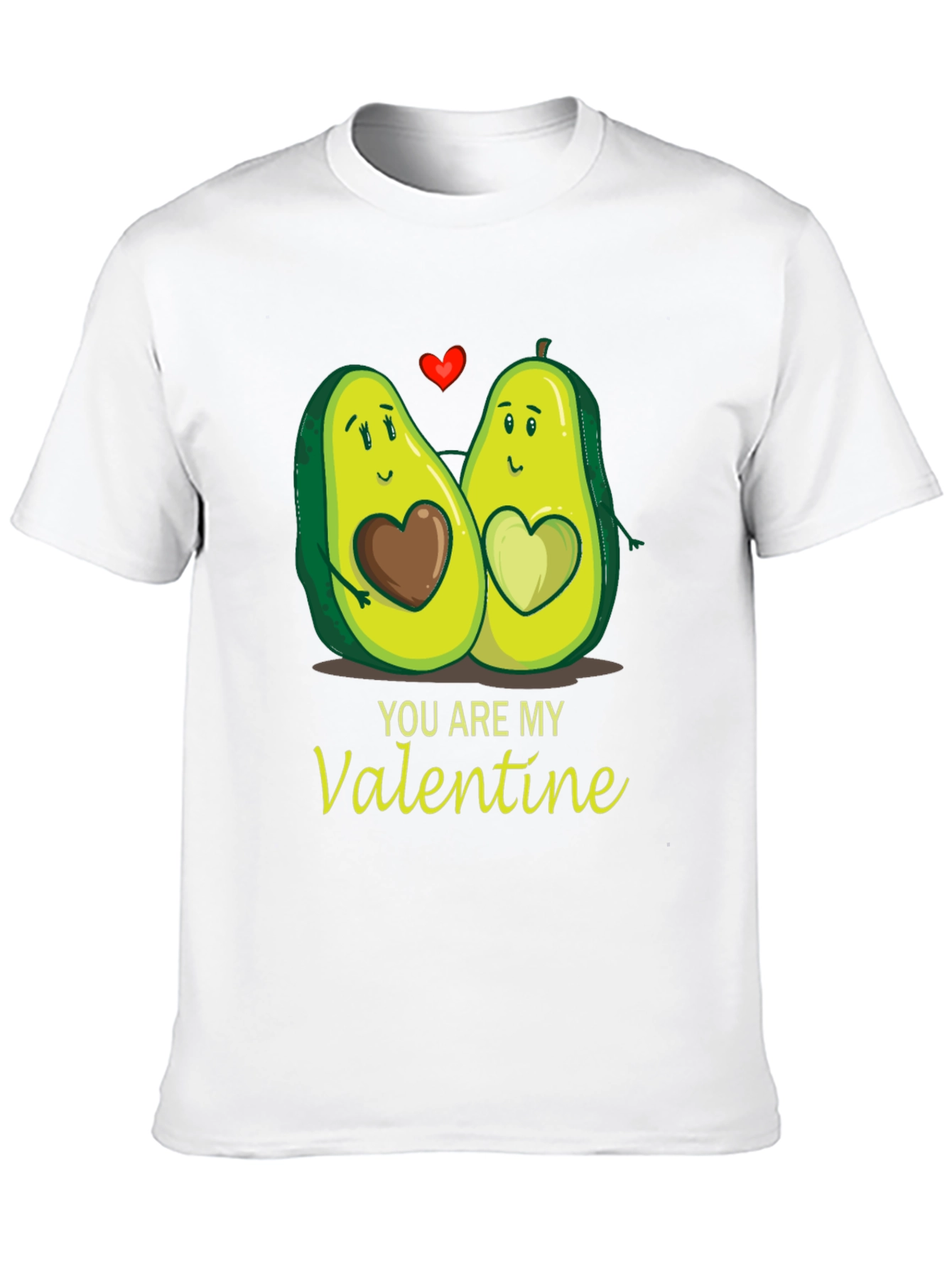 Avocado Valentines Day T-Shirt - You Are My Valentine