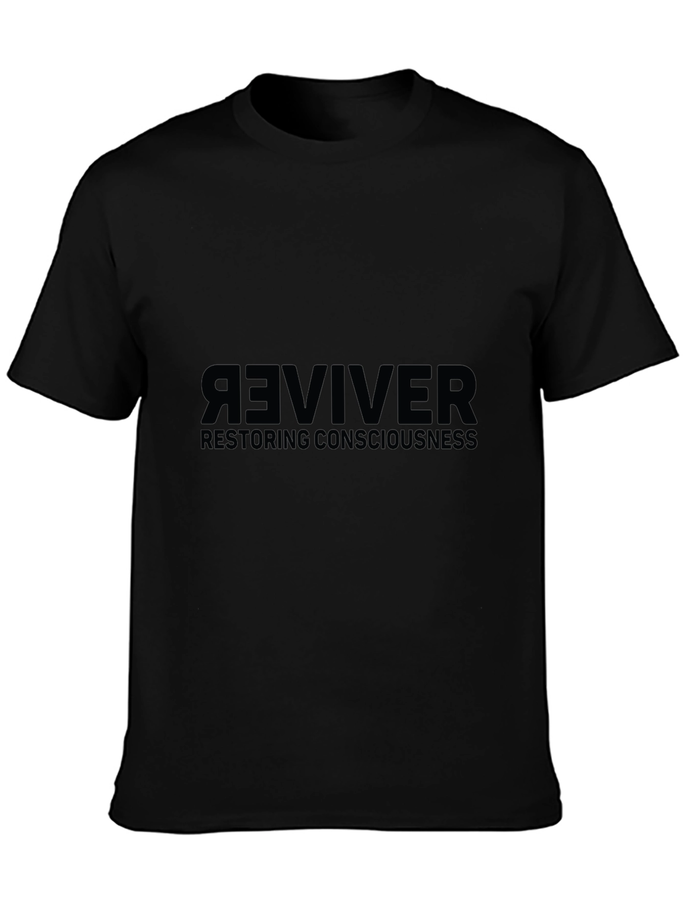 Reviver Restoring Consciousness Black T-Shirt