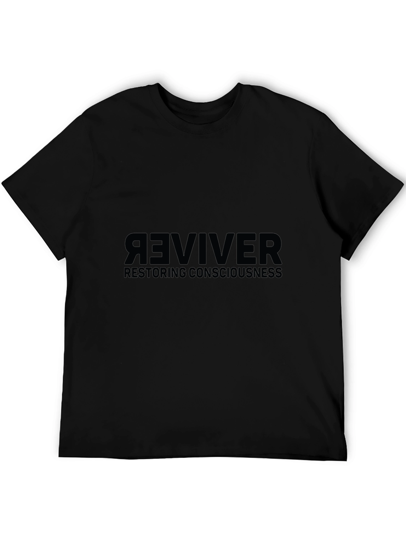 Reviver Restoring Consciousness Black T-Shirt