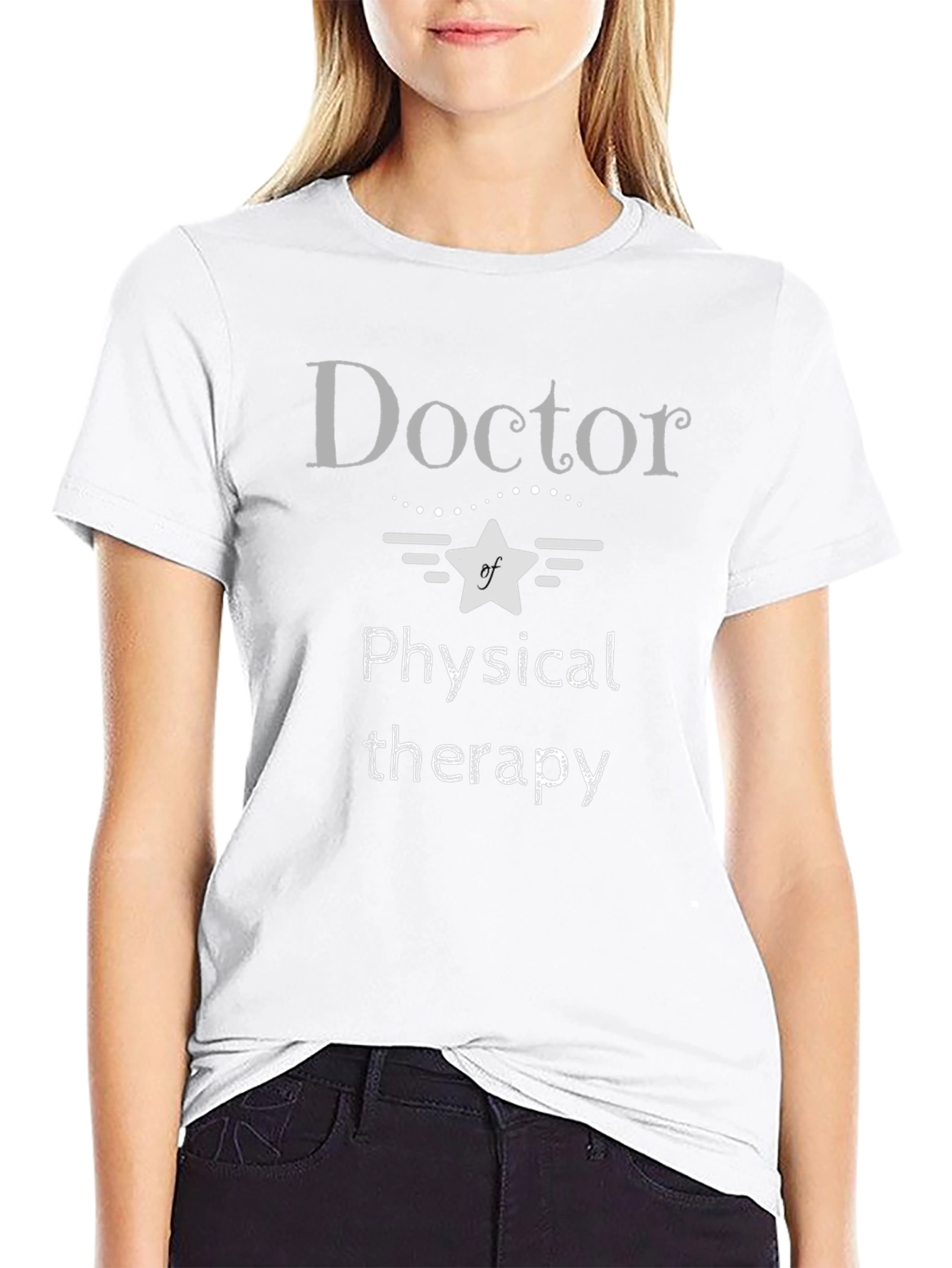 Doctor of Physical Therapy Black T-Shirt