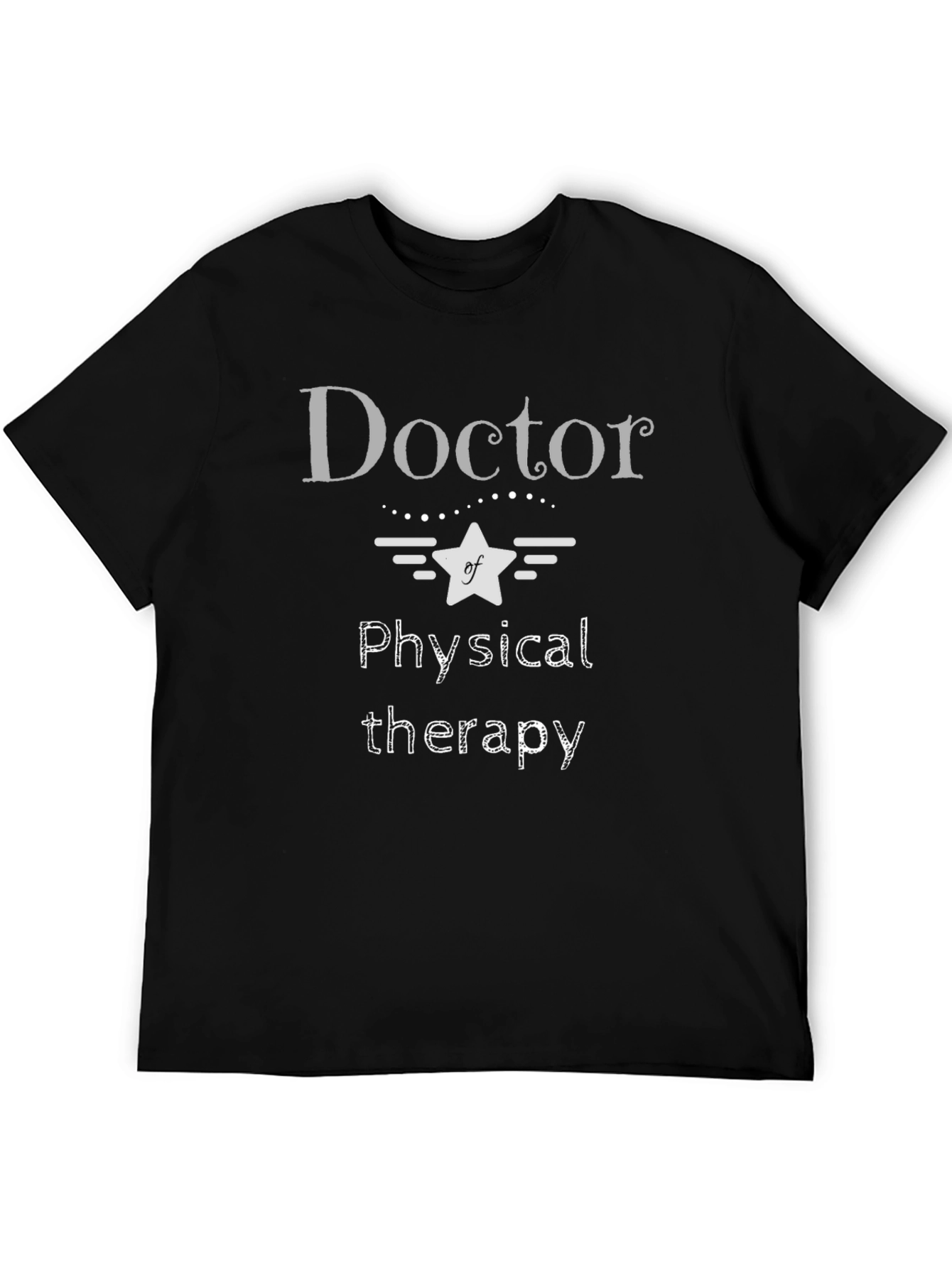 Doctor of Physical Therapy Black T-Shirt