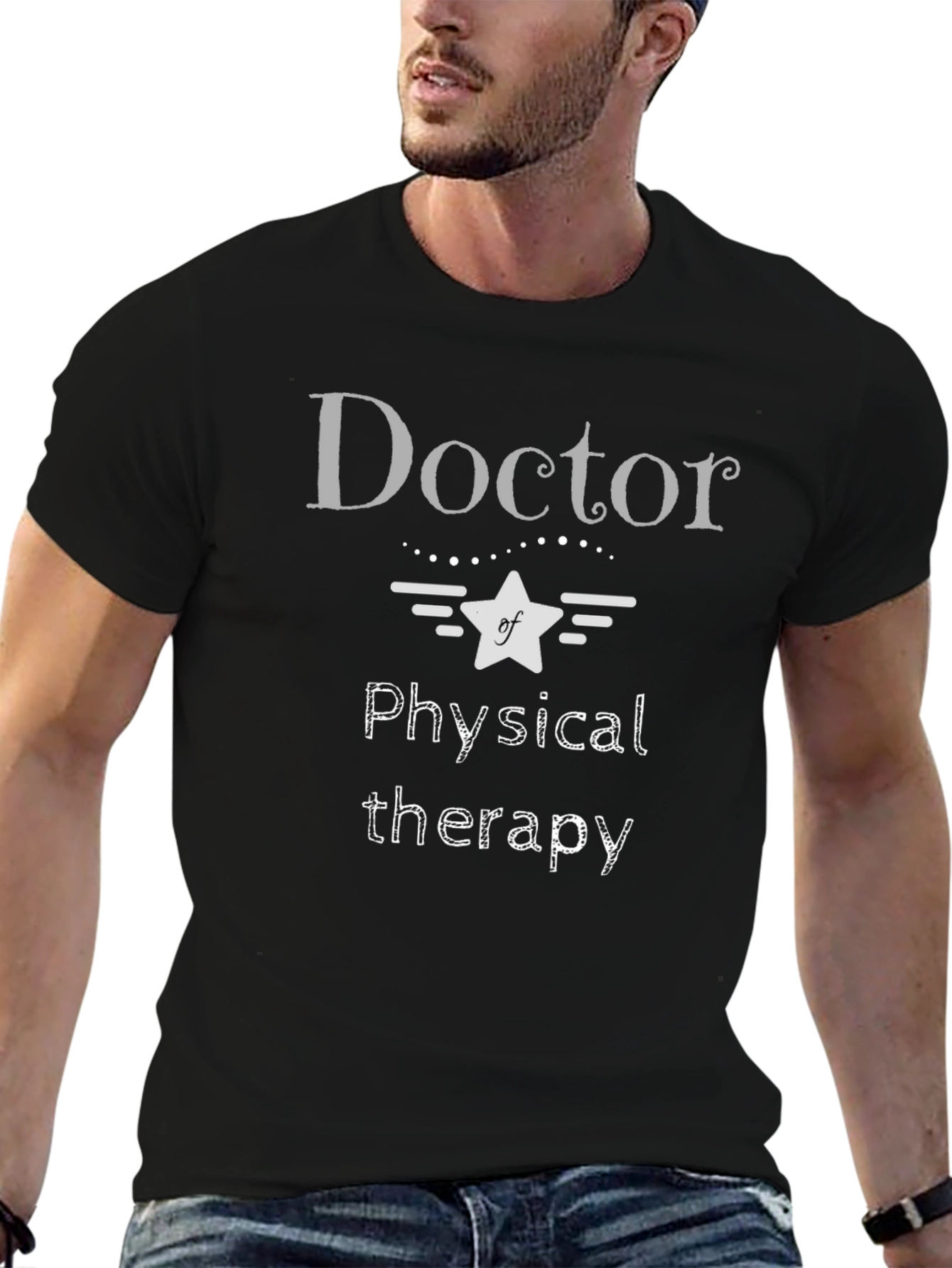 Doctor of Physical Therapy Black T-Shirt