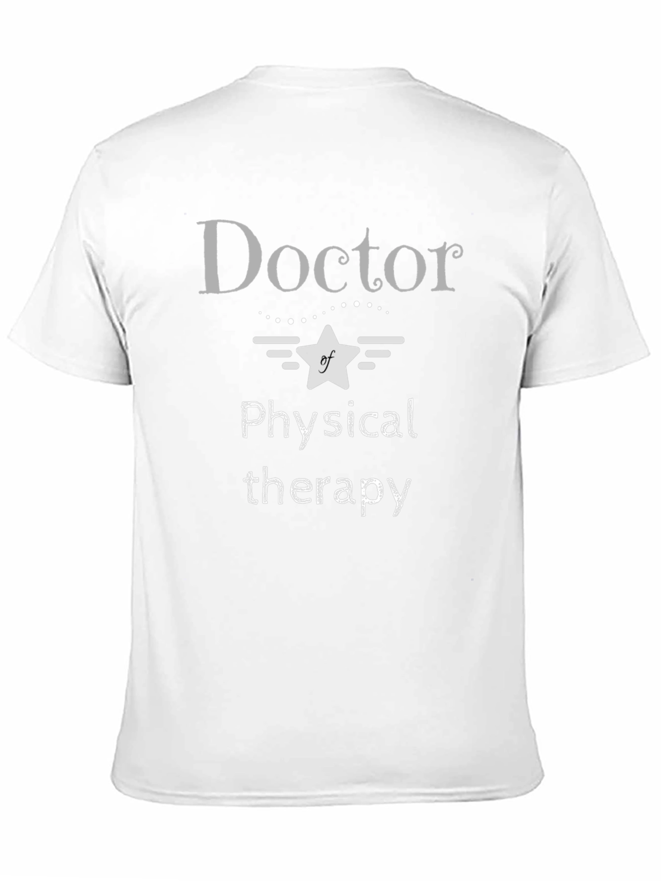 Doctor of Physical Therapy Black T-Shirt