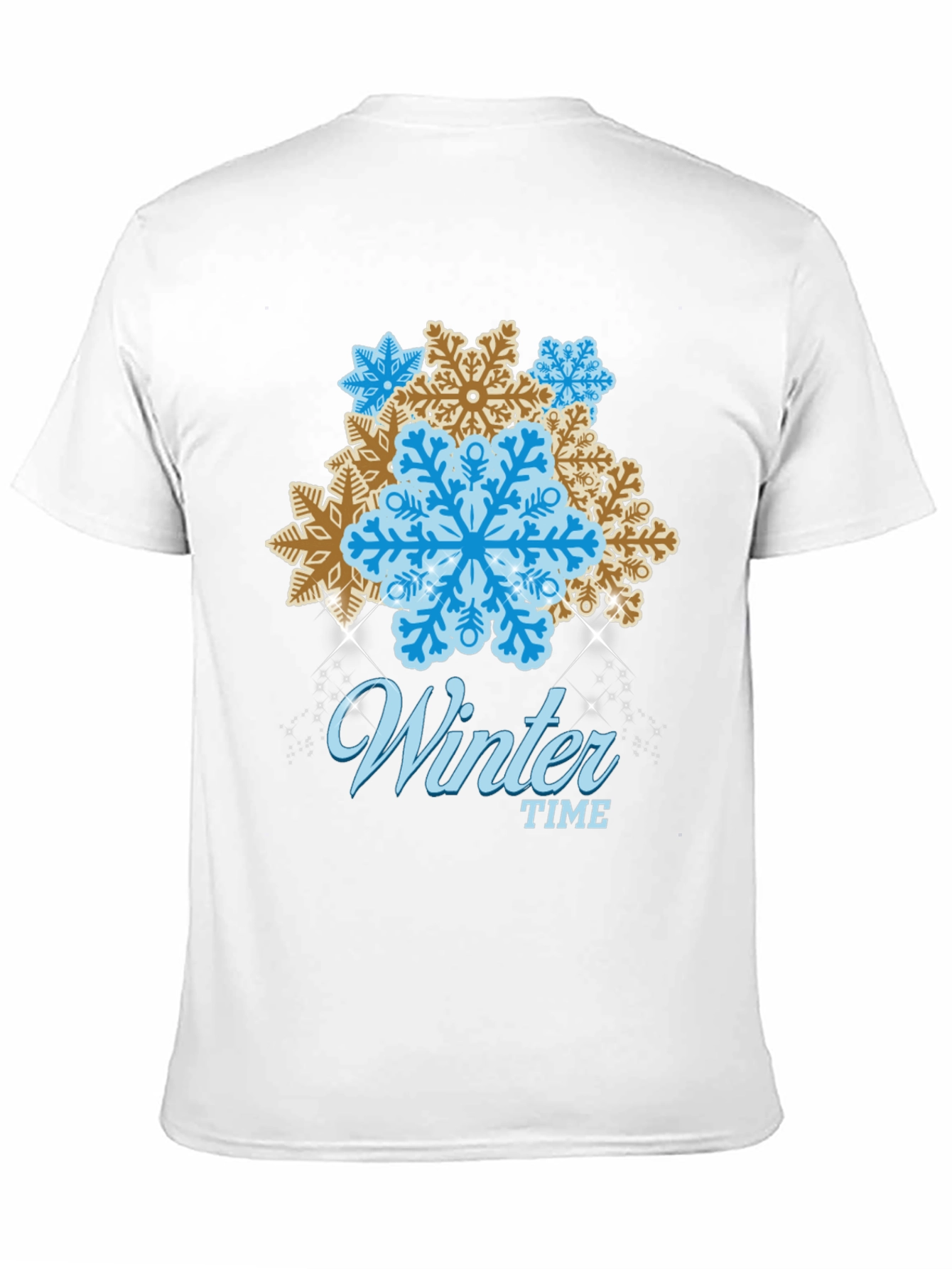 Winter Time Snowflake Graphic Tee