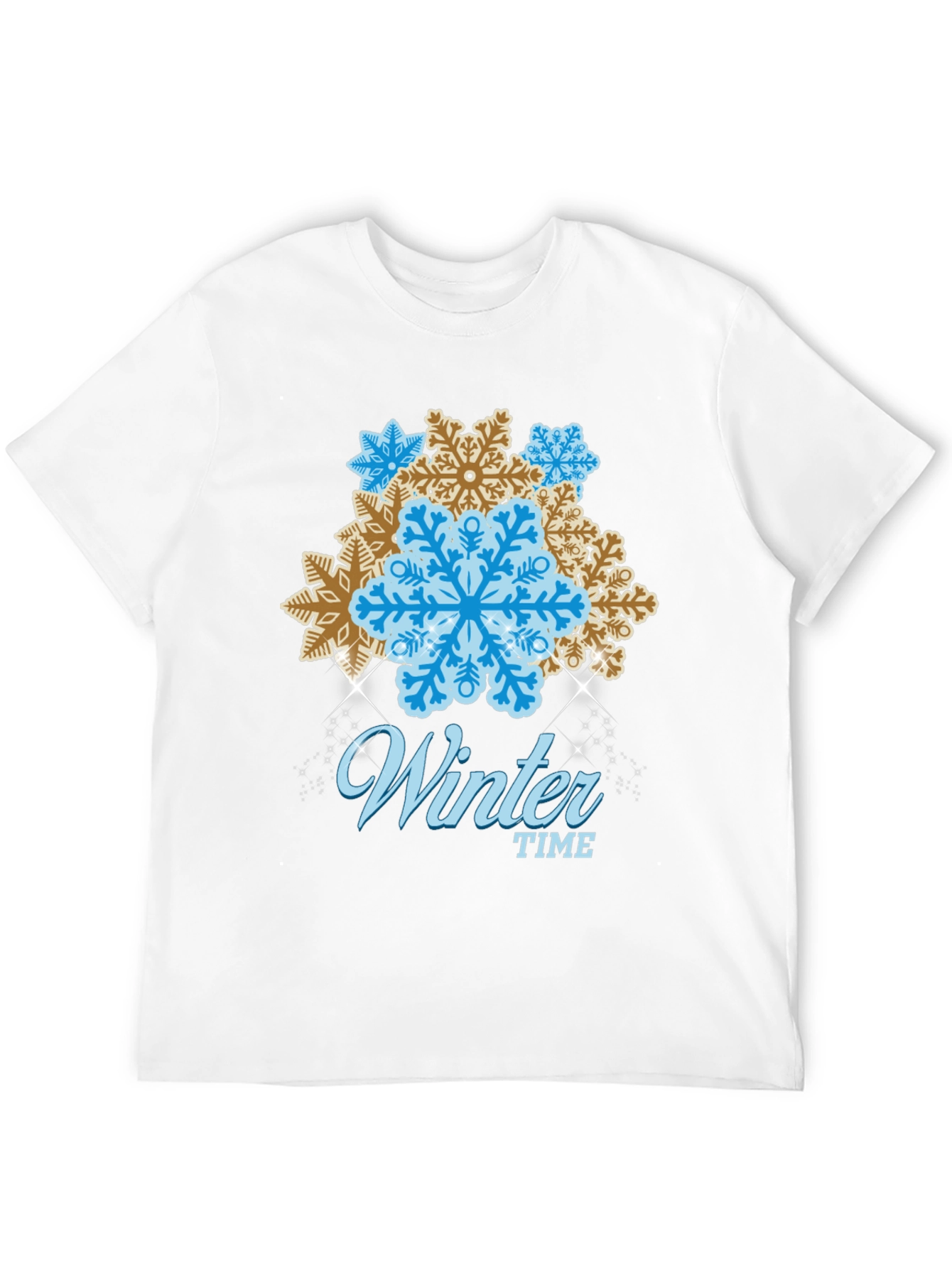 Winter Time Snowflake Graphic Tee