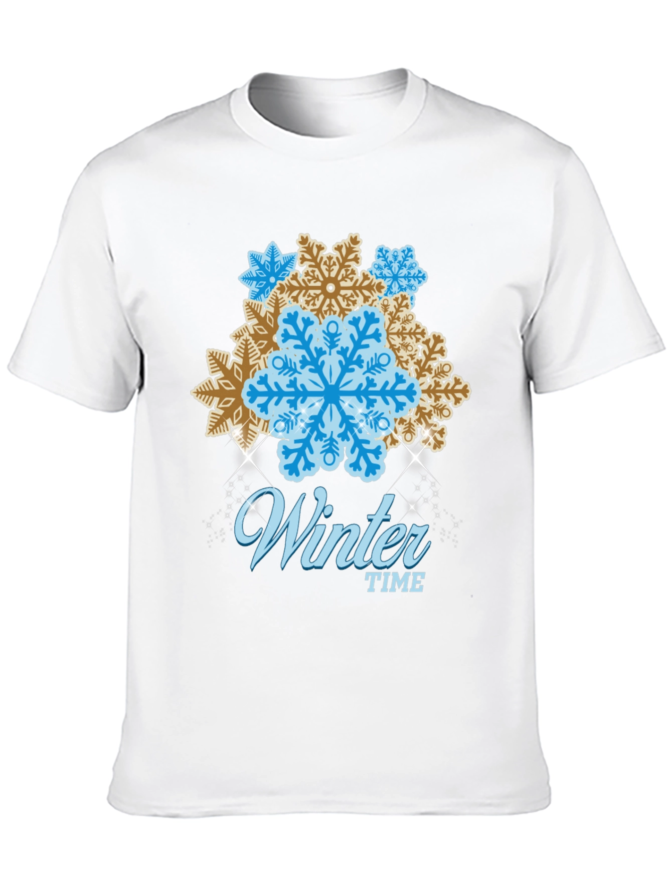 Winter Time Snowflake Graphic Tee