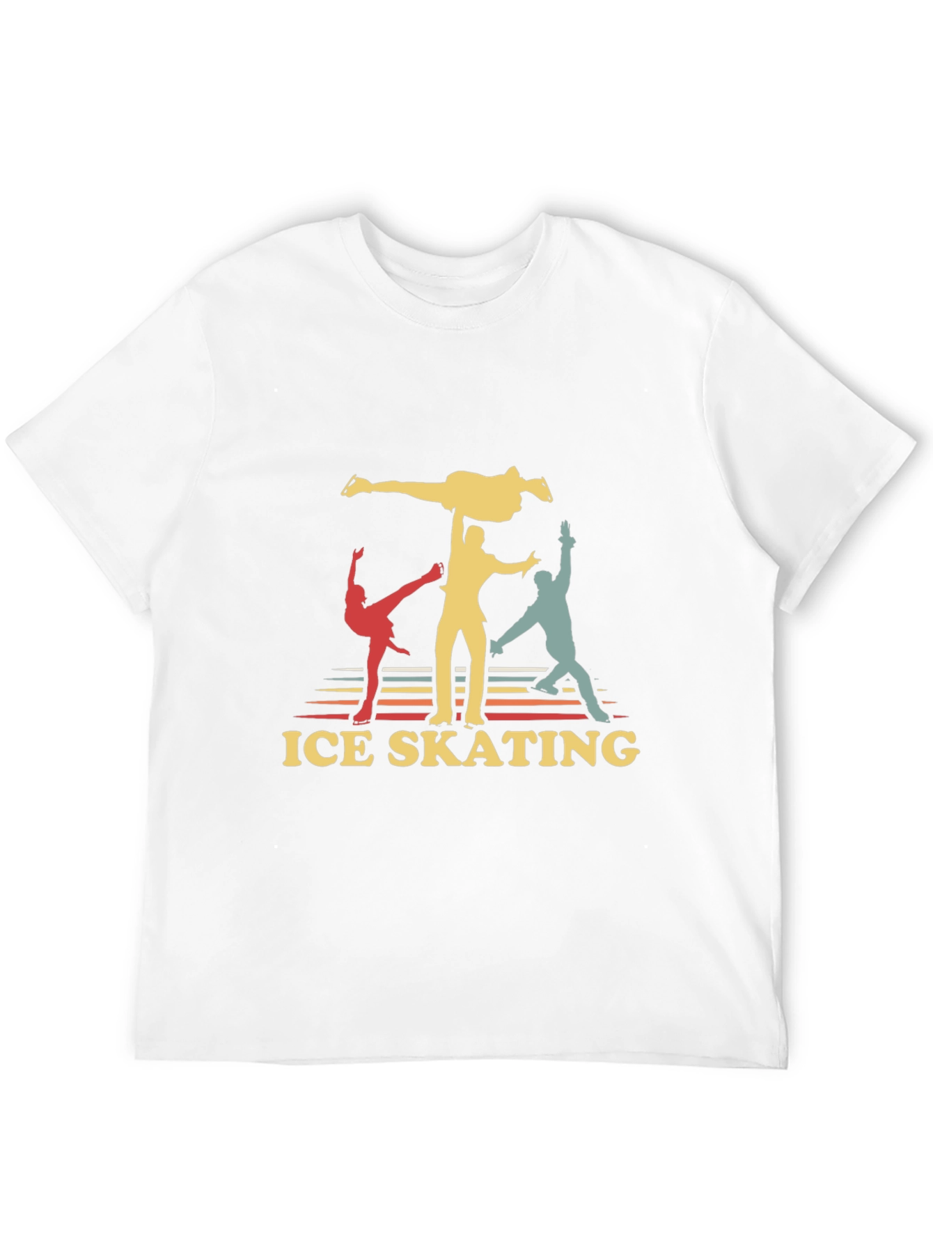 Retro Ice Skating Graphic Tee