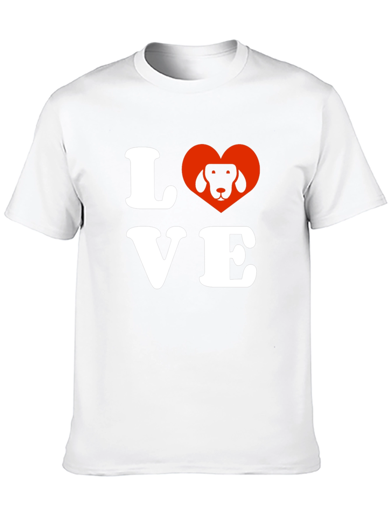 Love Dog T-Shirt - Cute Pet Lover Tee