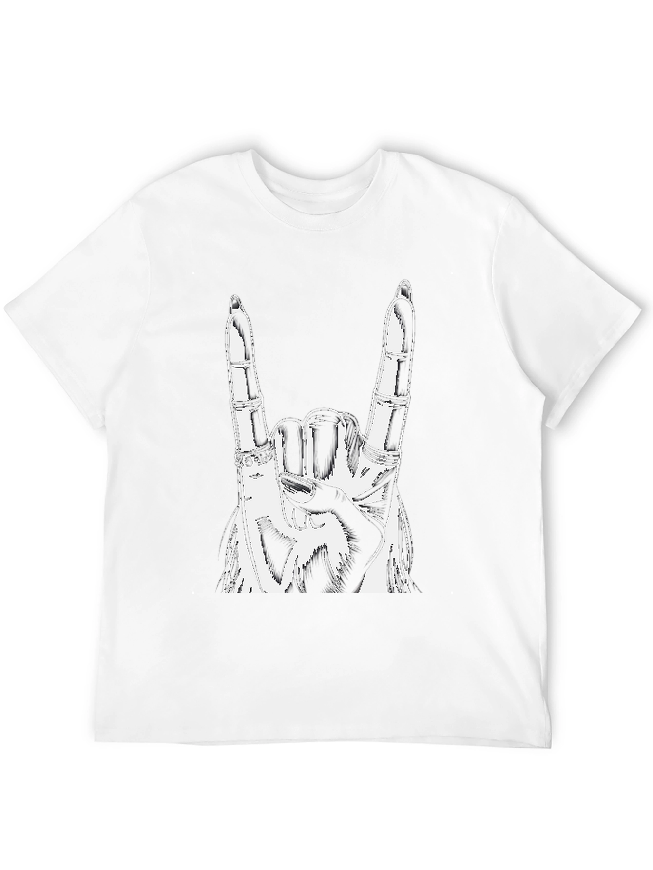 Rock On Hand Graphic Tee