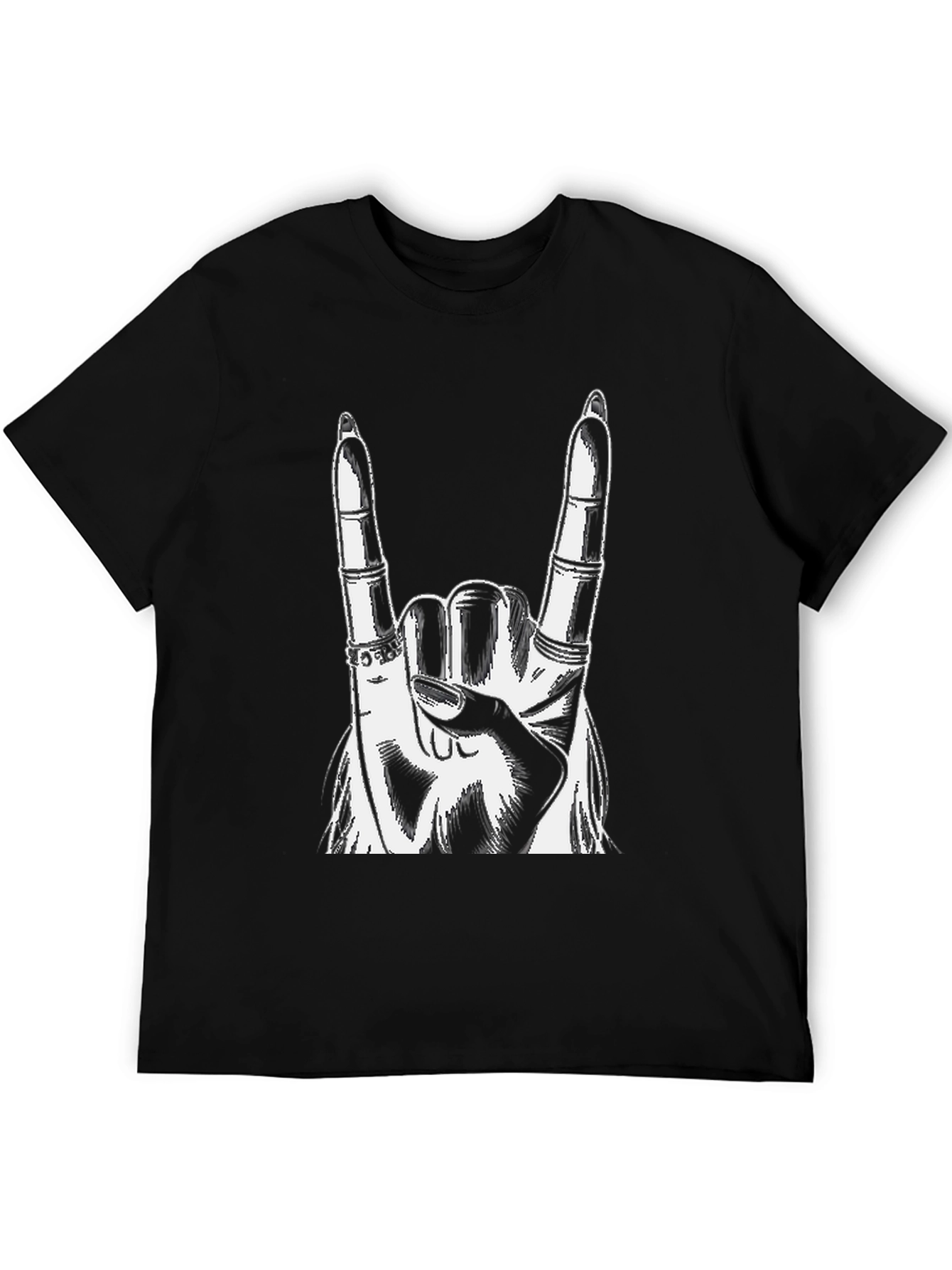 Rock On Hand Graphic Tee