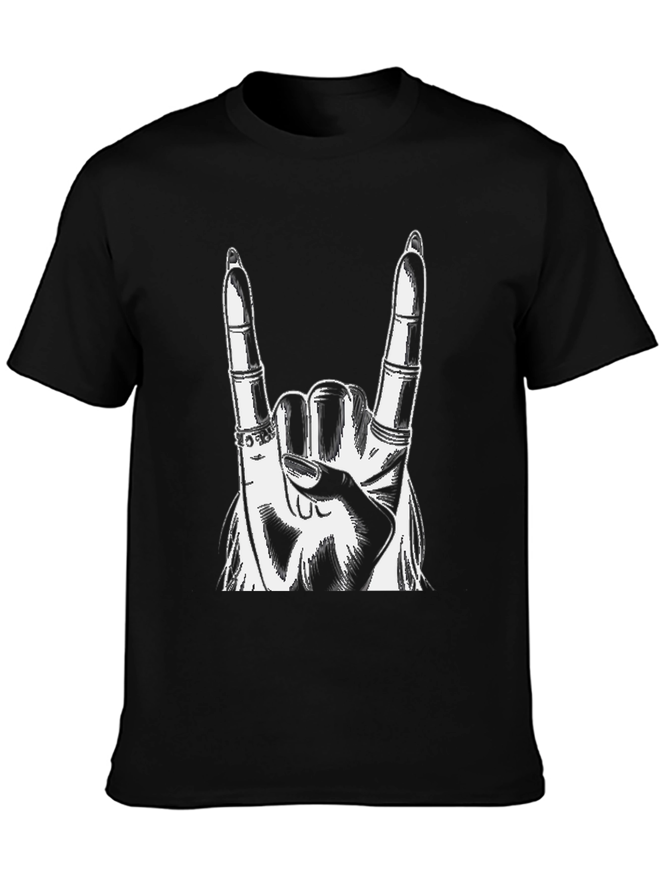 Rock On Hand Graphic Tee