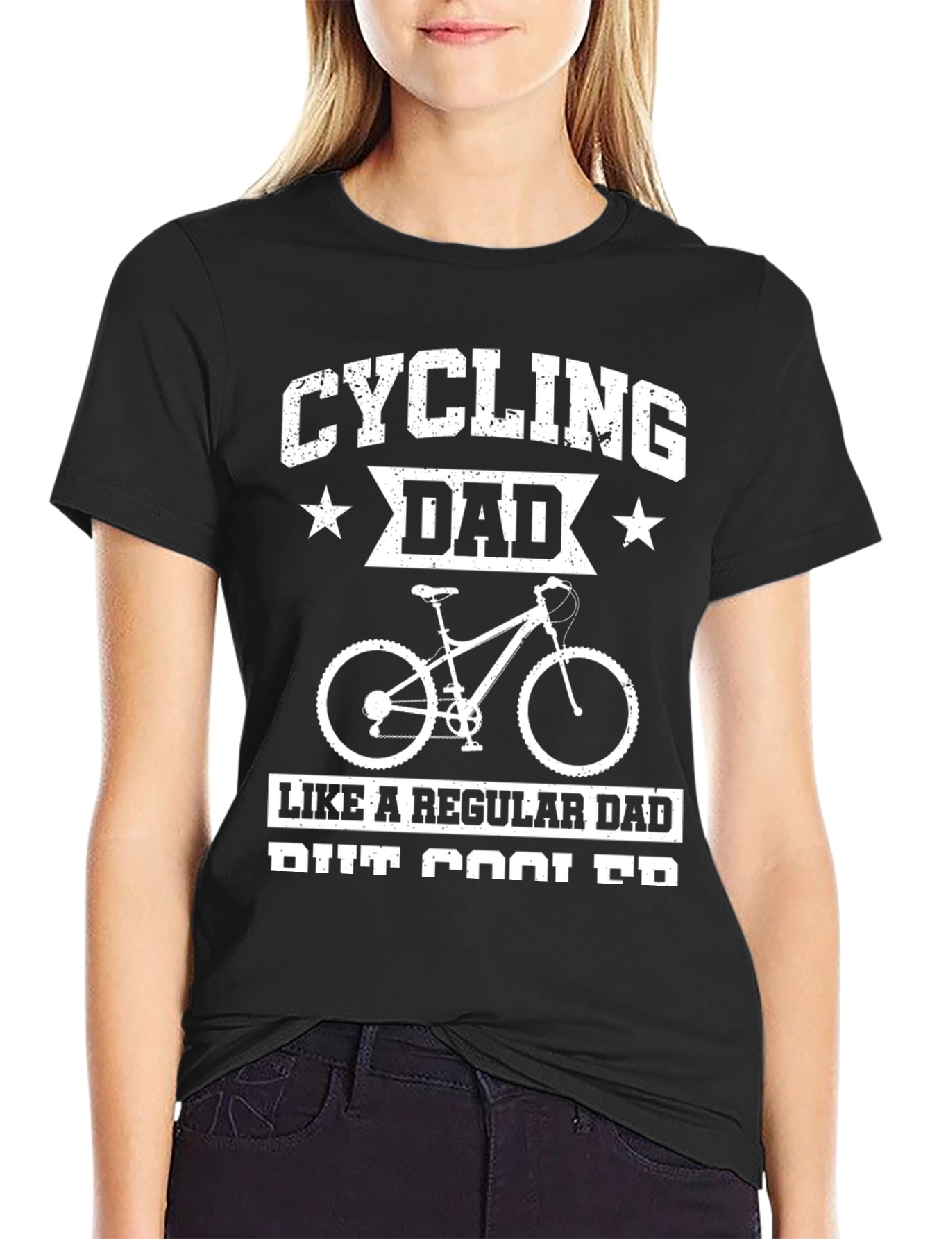 Cycling Dad T-Shirt - Cool Biker Gift