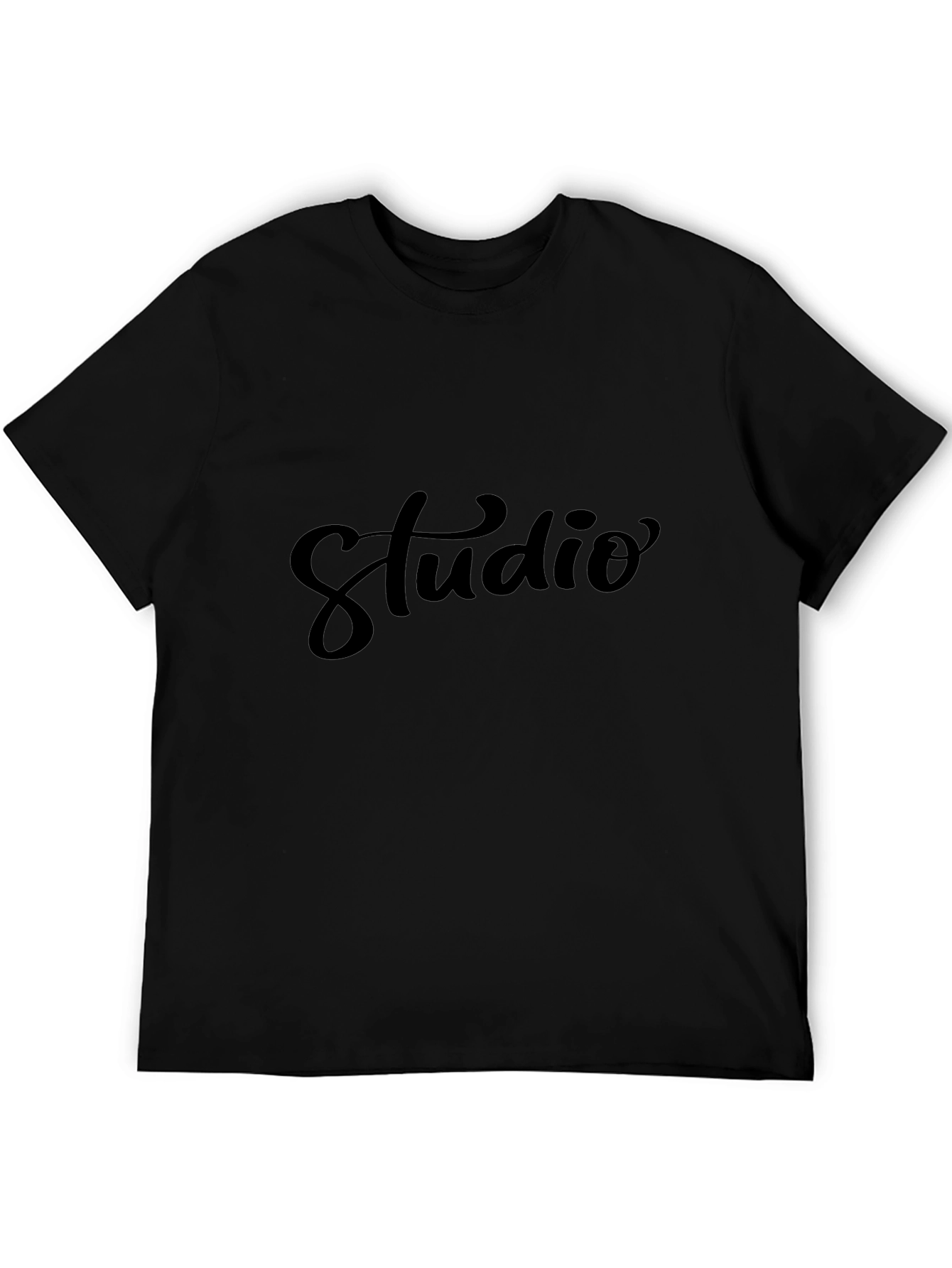 Studio Black T-Shirt - Modern Design