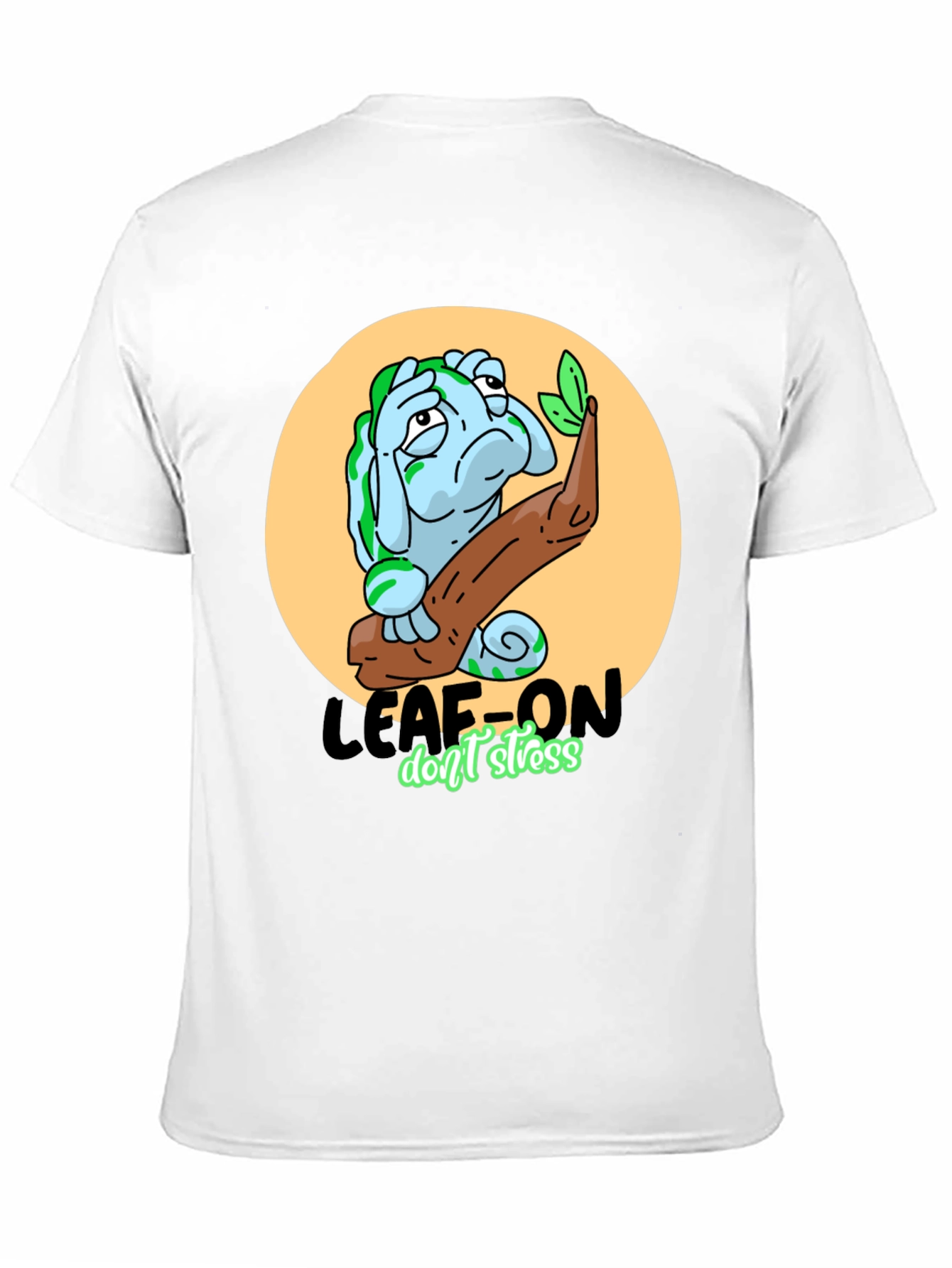 Leaf-On Dont Stress Graphic T-Shirt