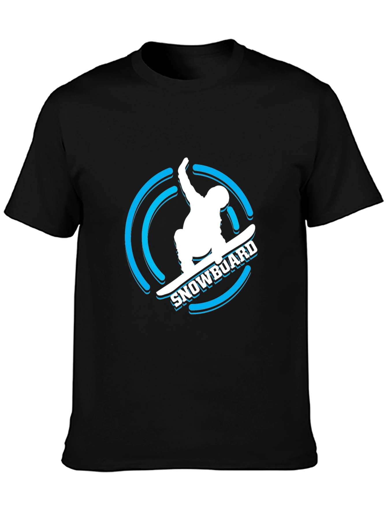 Cool Snowboard Graphic T-Shirt