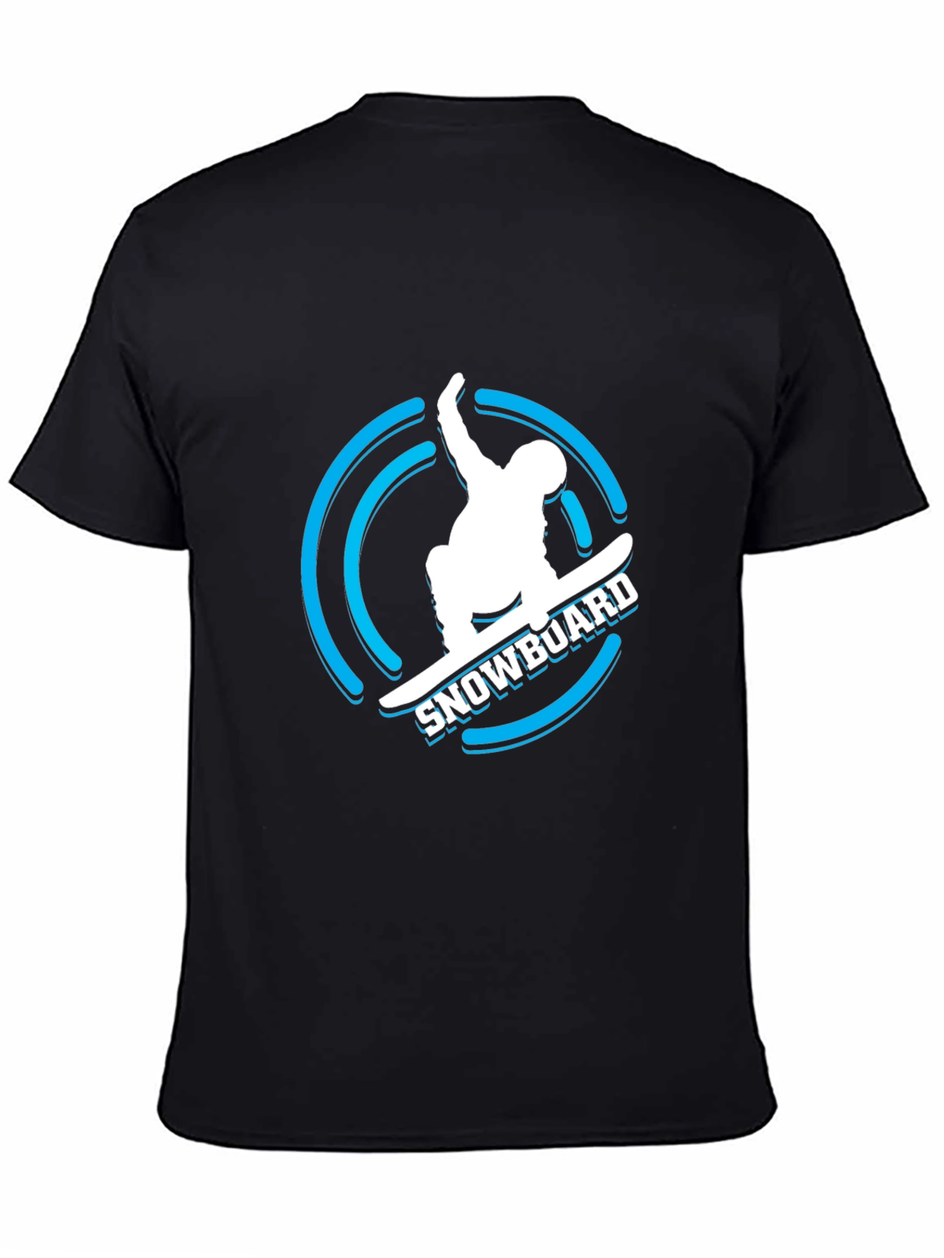 Cool Snowboard Graphic T-Shirt