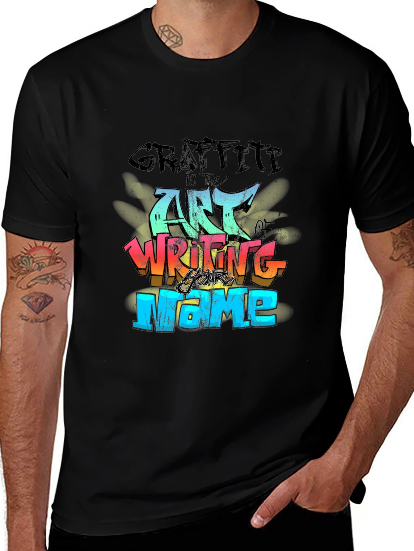 Graffiti Art T-Shirt - Street Style Graphic Tee
