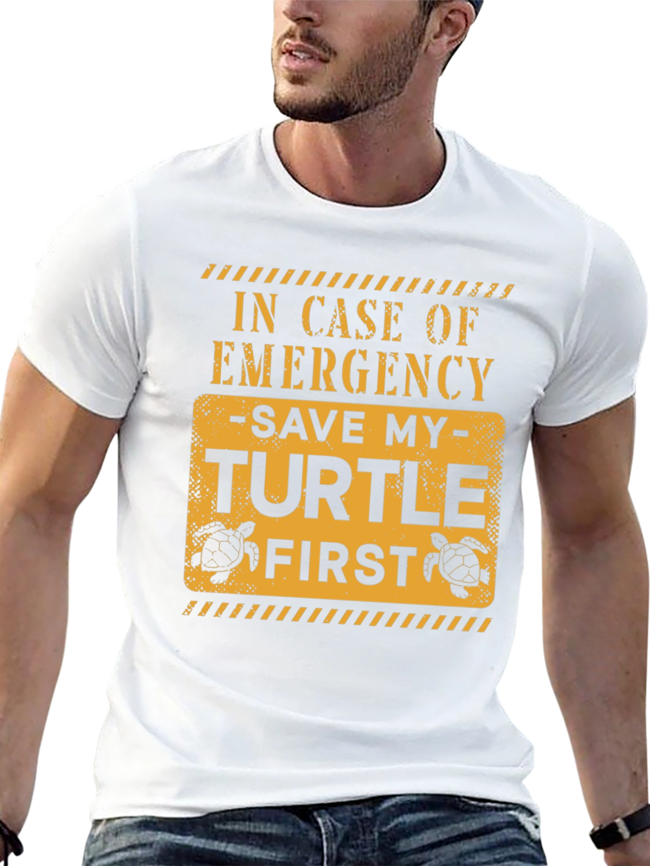 Save My Turtle First Graphic T-Shirt