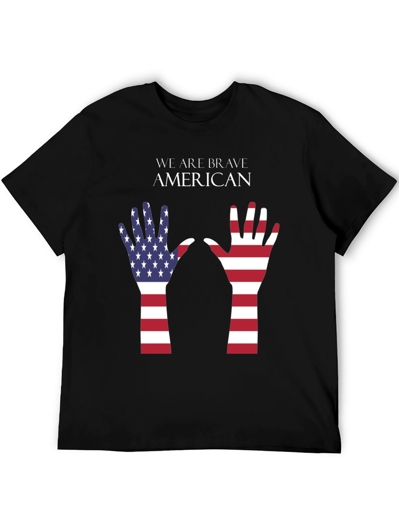Brave American T-Shirt - Patriotic Design