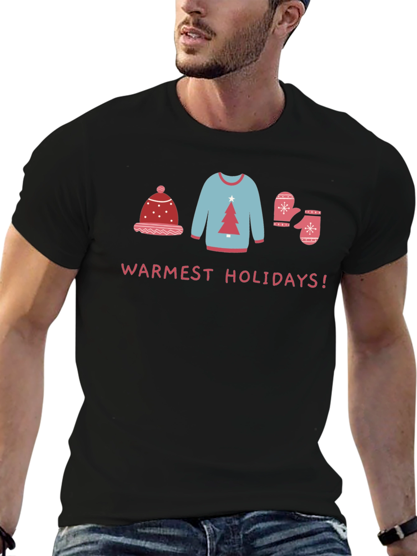 Warmest Holidays Graphic T-Shirt