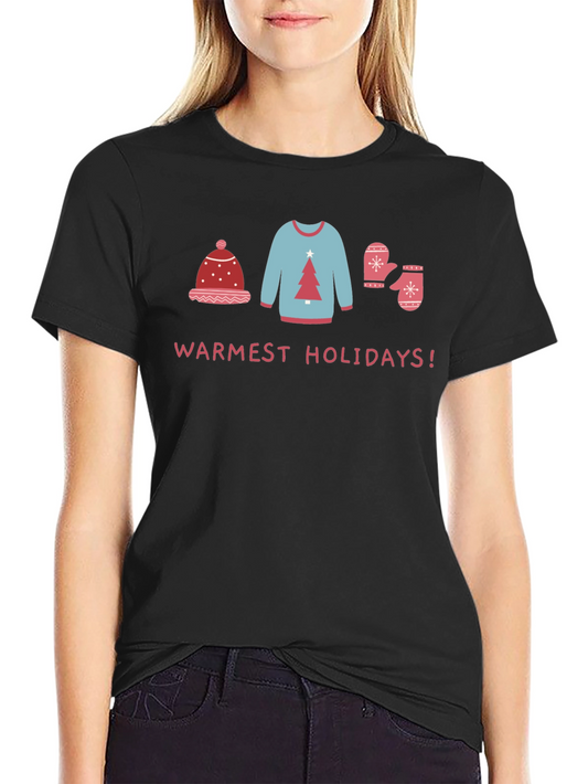 Warmest Holidays Graphic T-Shirt