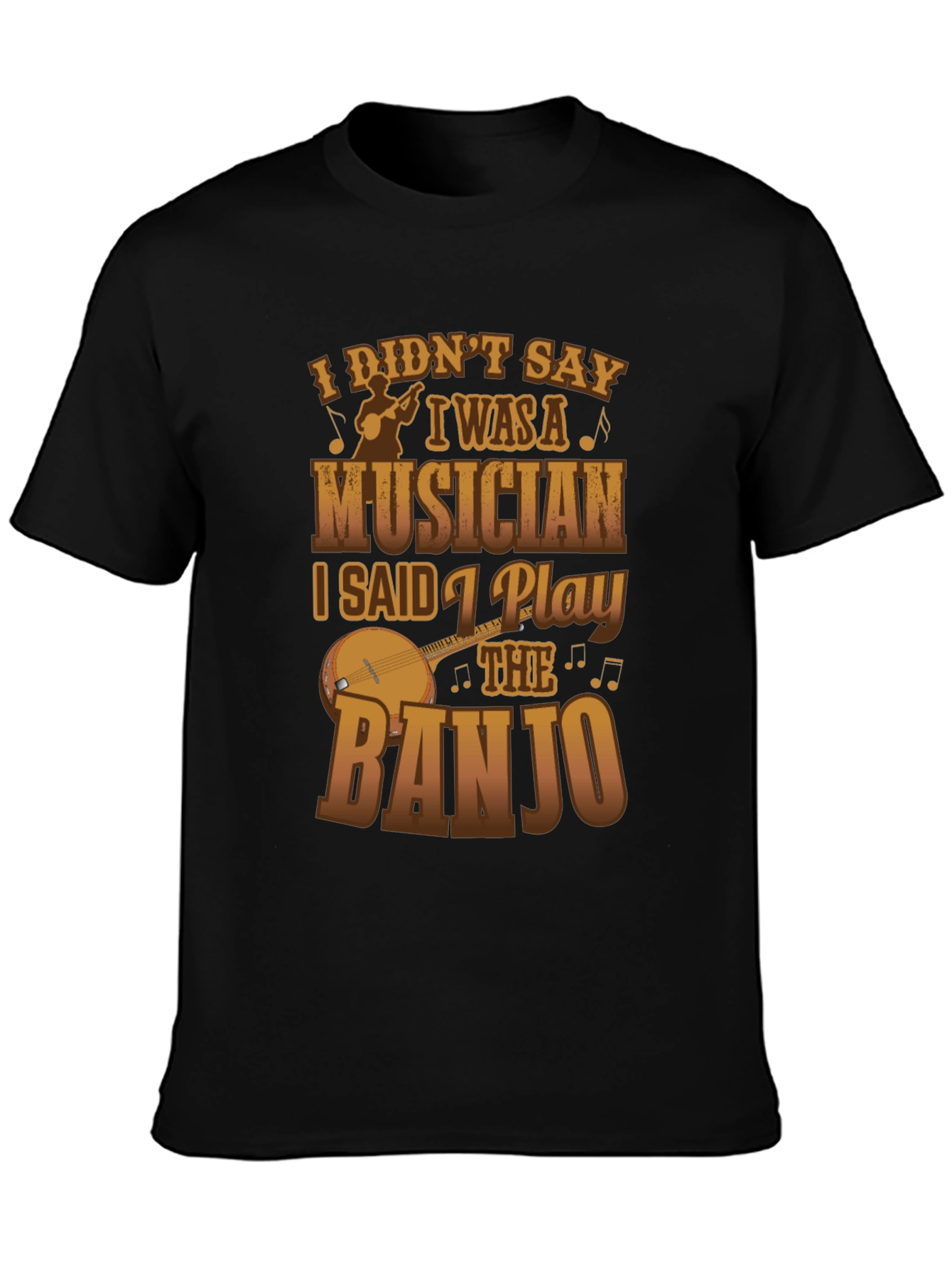 Banjo Musician Graphic Tee
