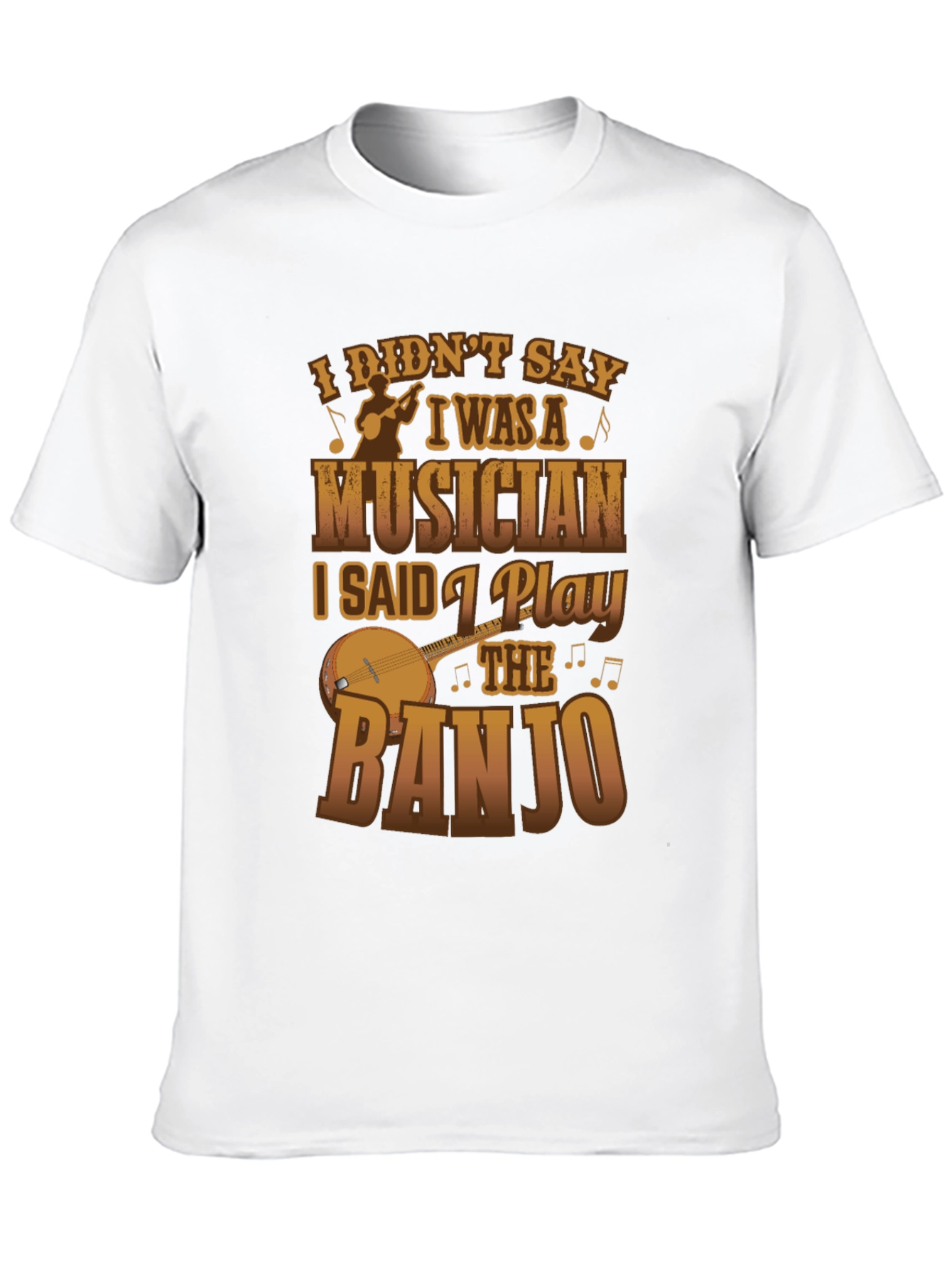 Banjo Musician Graphic Tee