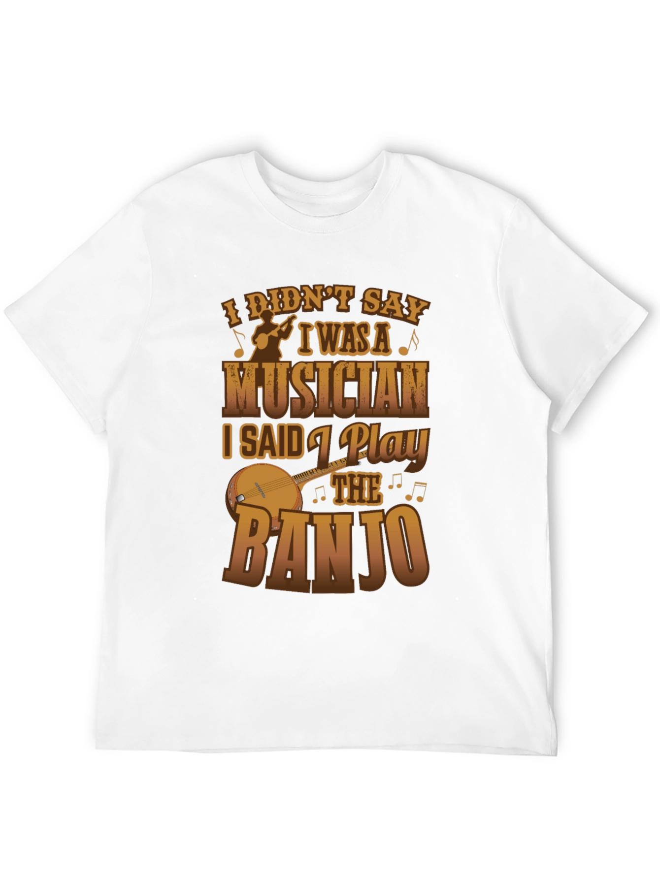 Banjo Musician Graphic Tee
