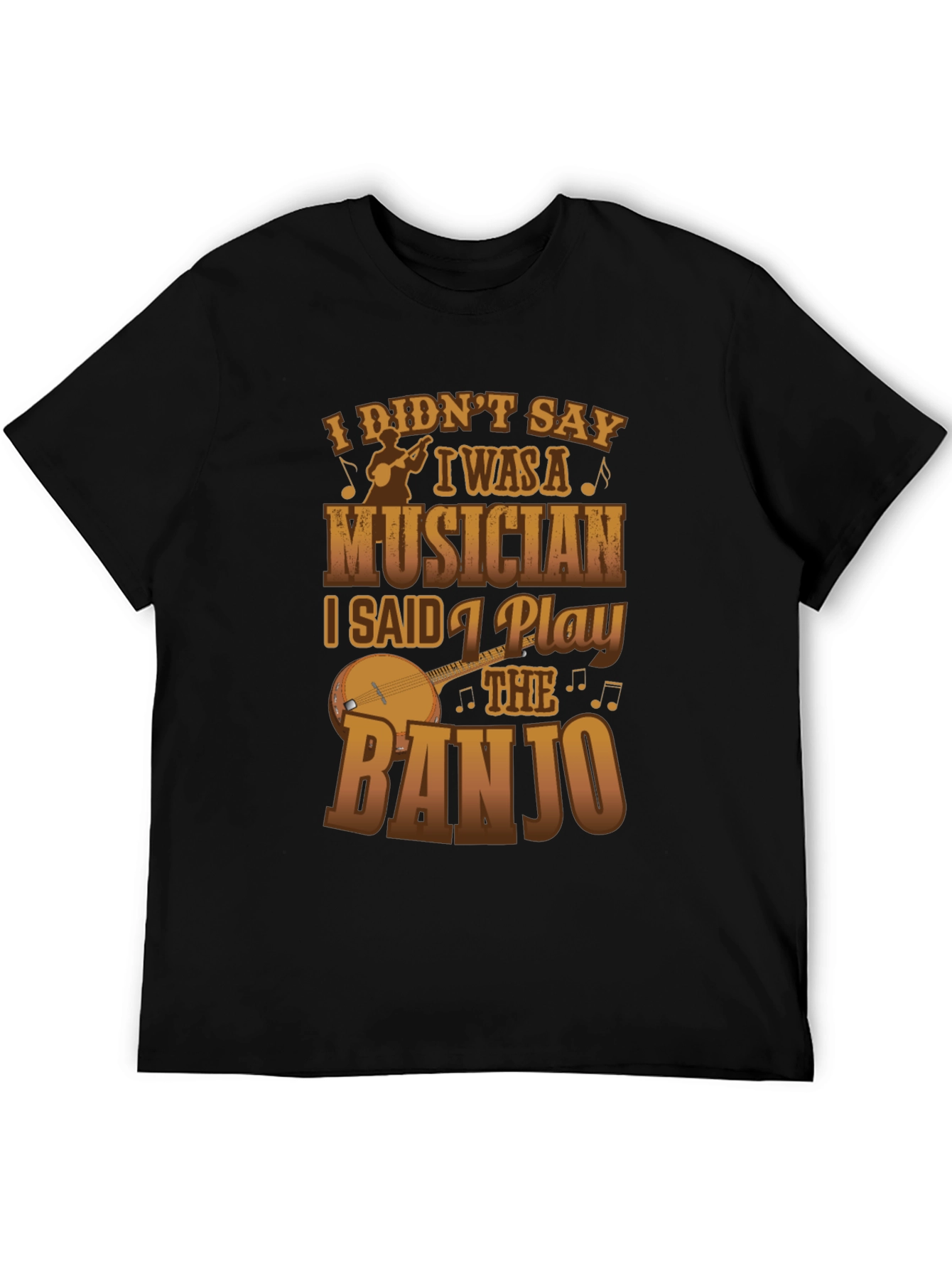Banjo Musician Graphic Tee