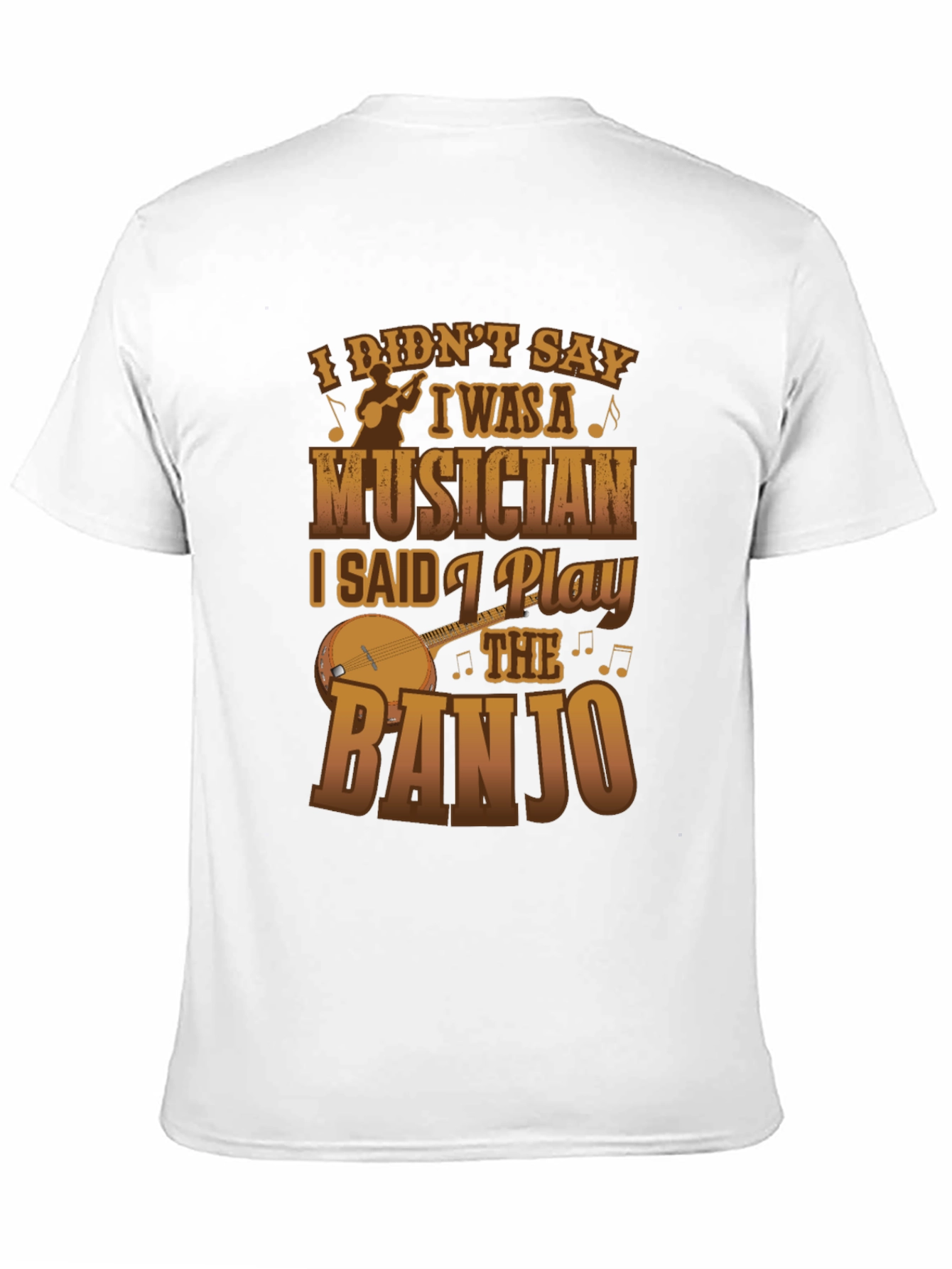 Banjo Musician Graphic Tee