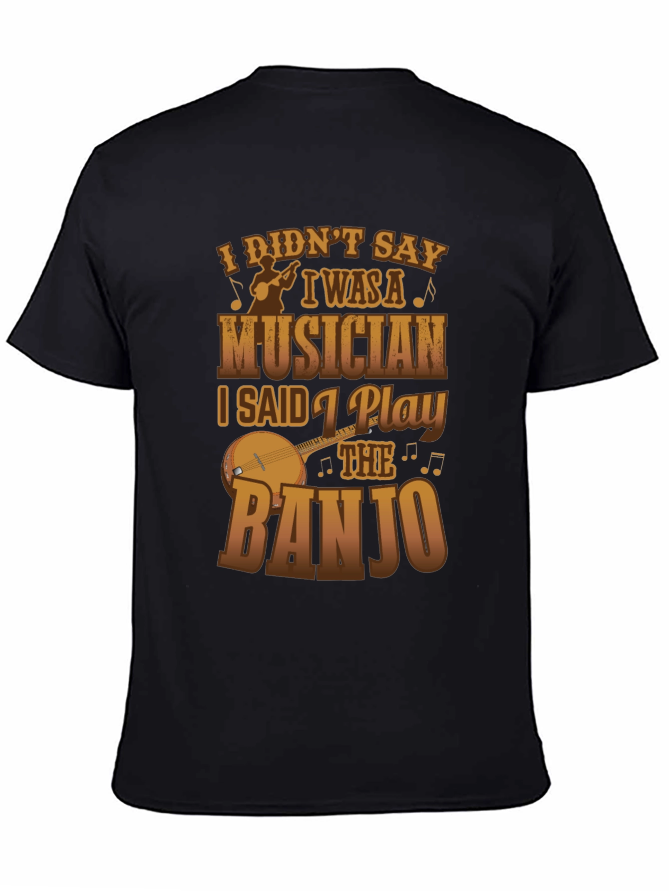 Banjo Musician Graphic Tee