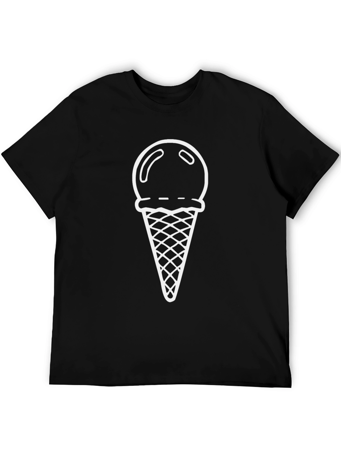 Ice Cream Cone Graphic T-Shirt