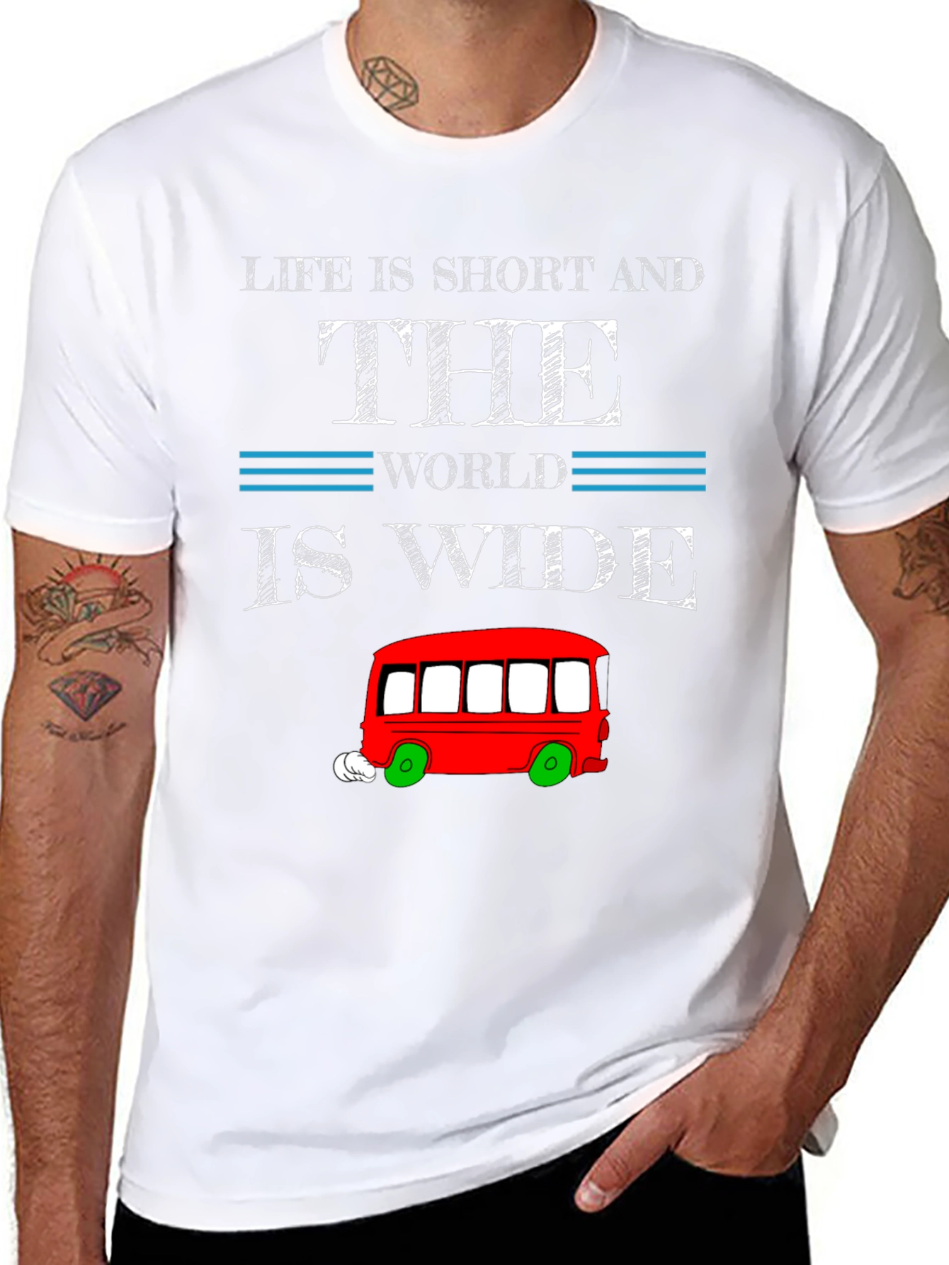 Life is Short Travel T-Shirt