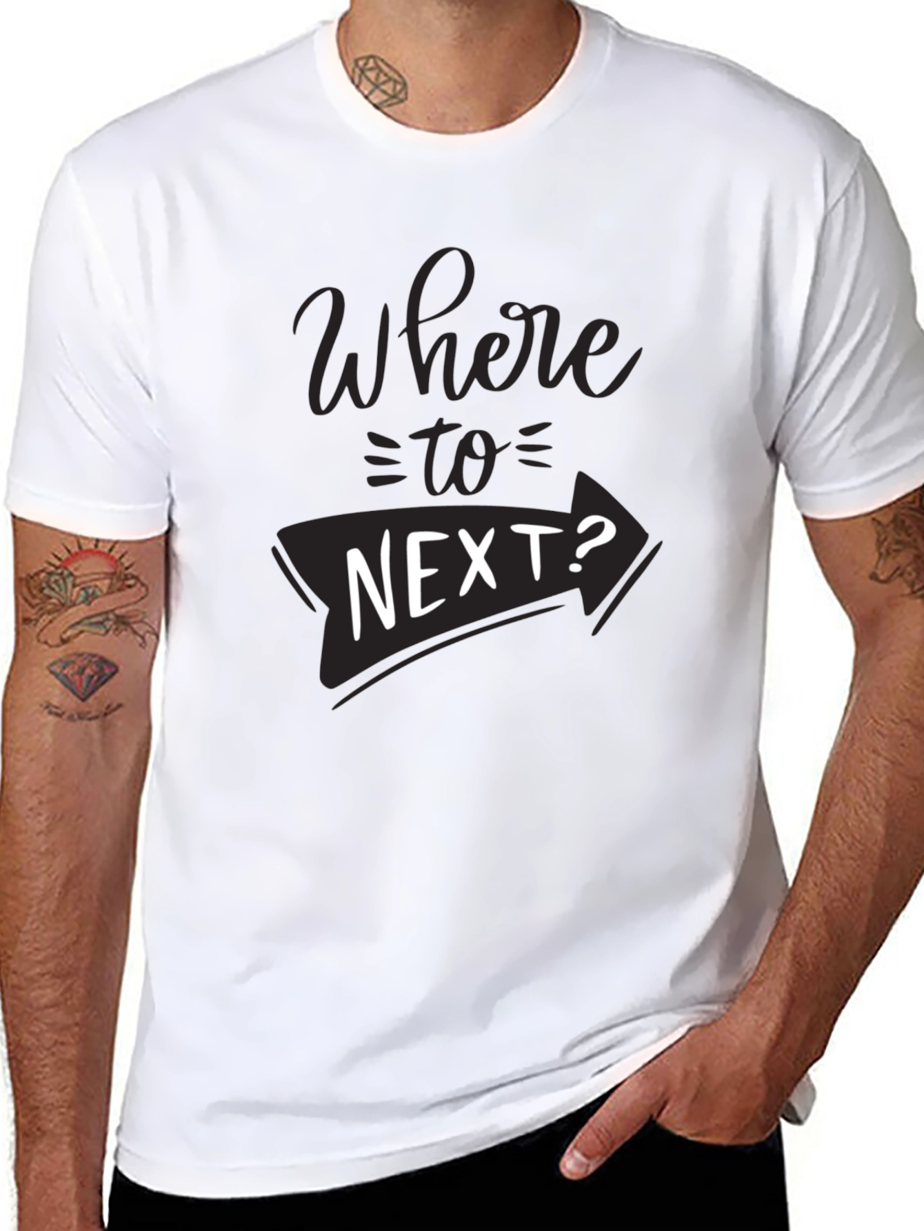 Where to Next? Graphic T-Shirt